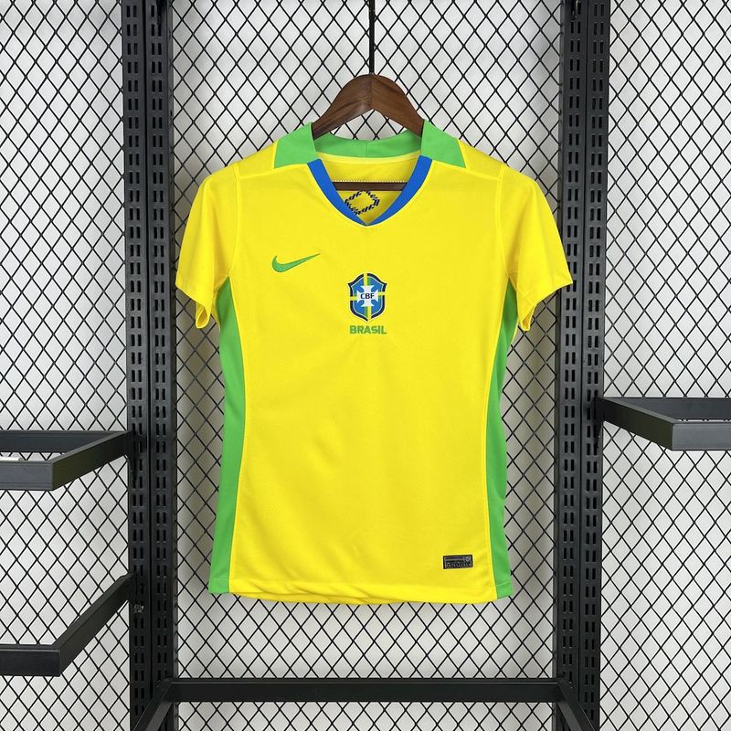 Female Brasil 25/26 Home kit S-XXL