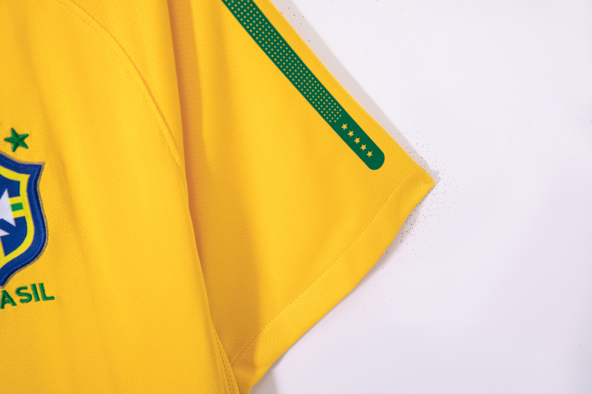 Retro  Brazil 2010 Home Yellow