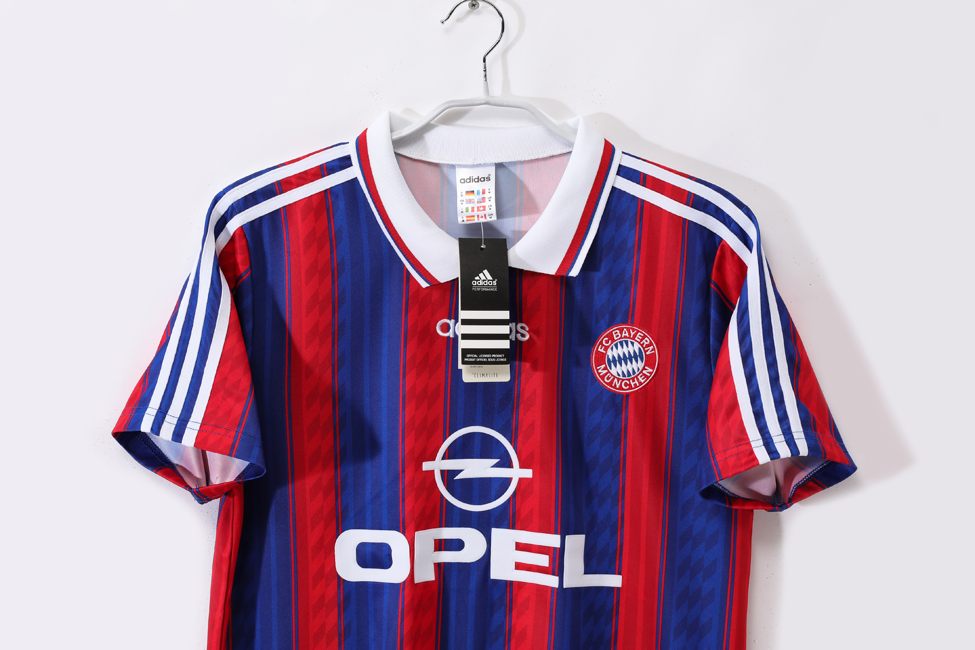 Retro 1995-97 Bayern Munich Home Kit S-XXL