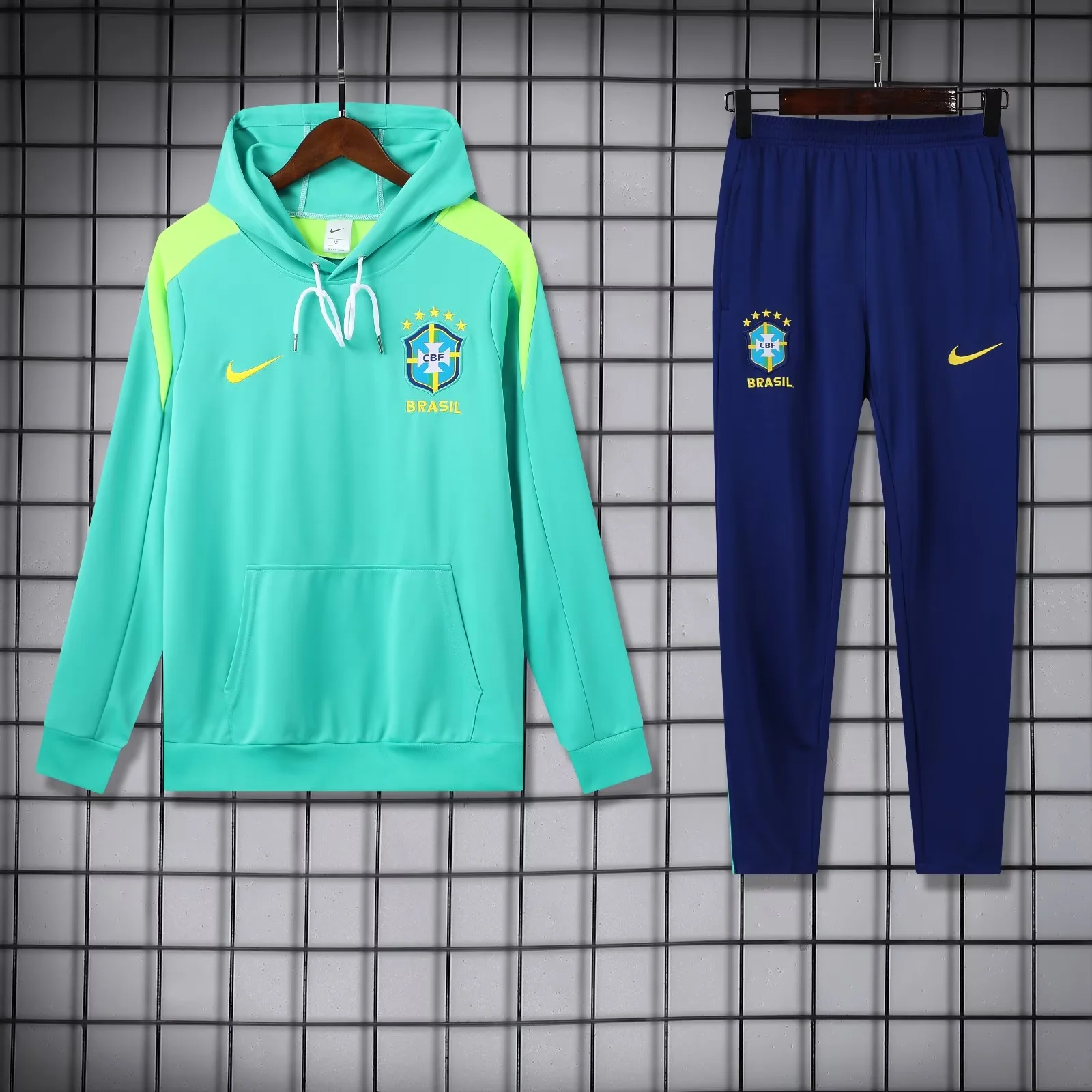 Hooded long-sleeve Brasil 24/25 Training suit