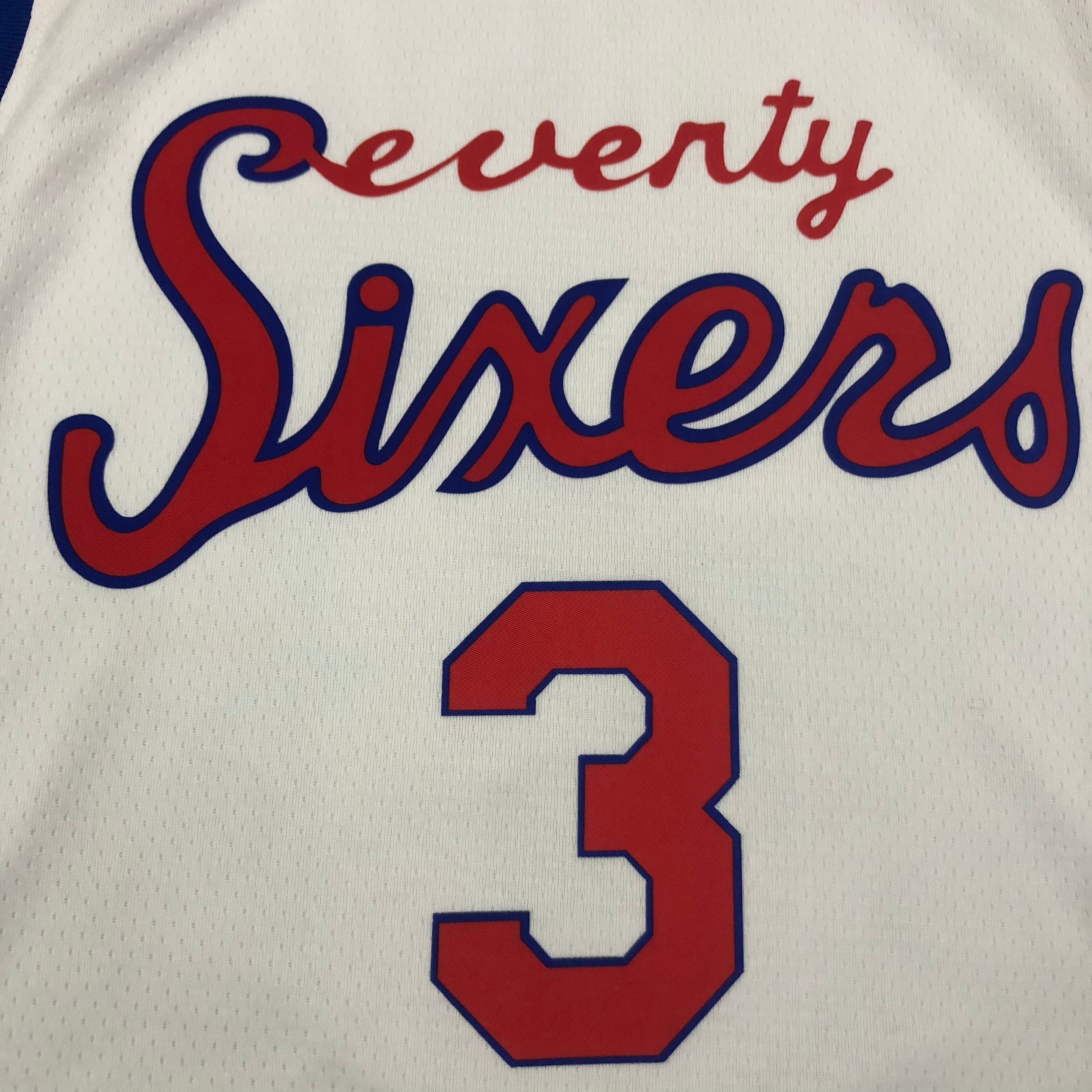 21 Season Philadelphia 76ers Limited White  #3