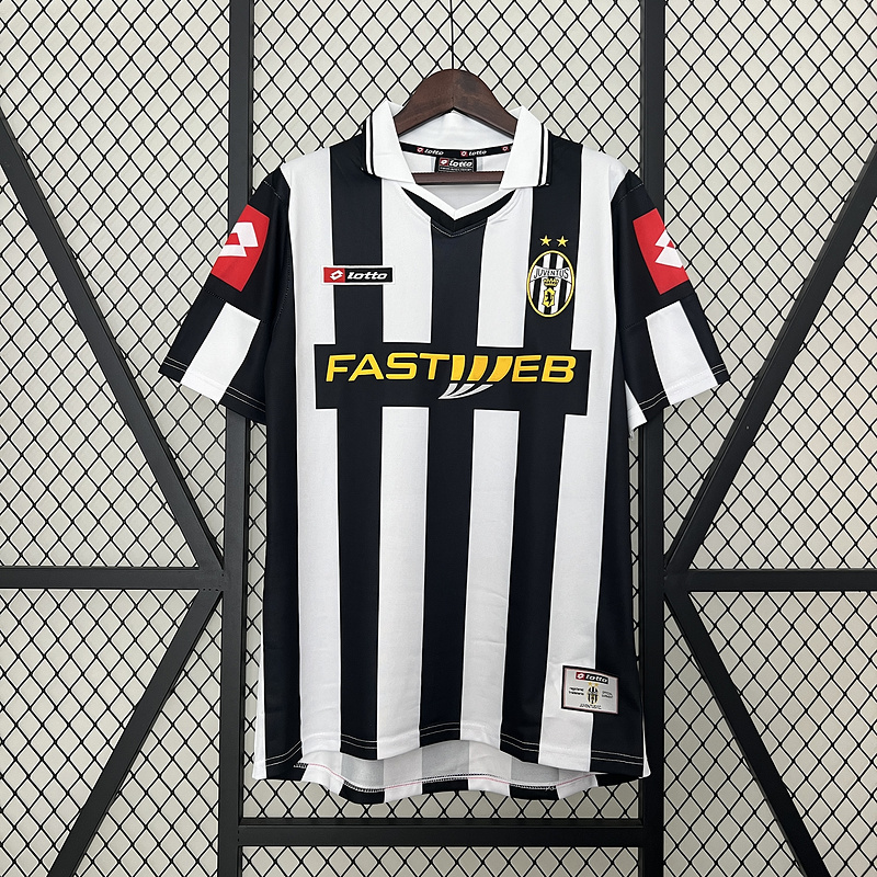 Retro 2001/02 Juventus Home Kit S~XXL