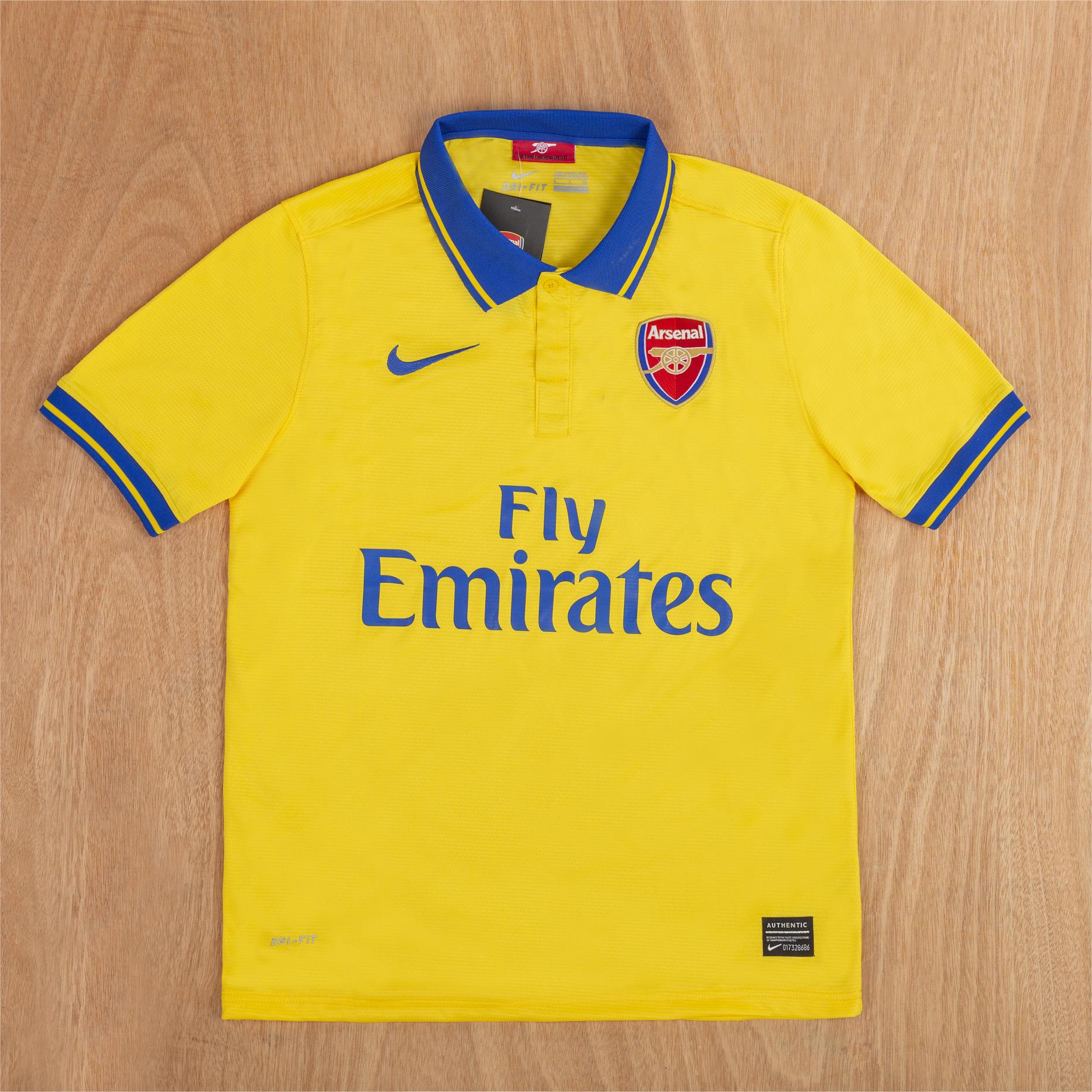 Retro 2013/14 Arsenal Away S-XXL