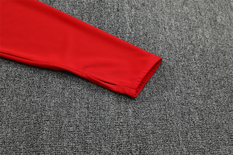 Adult/ Kids Ajax White Half Zipper Training Suit 801