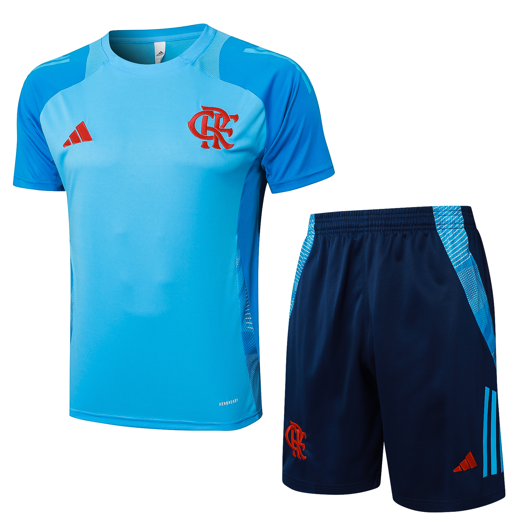 24-25 Flamengo Short Sleeves Training Suit D1243