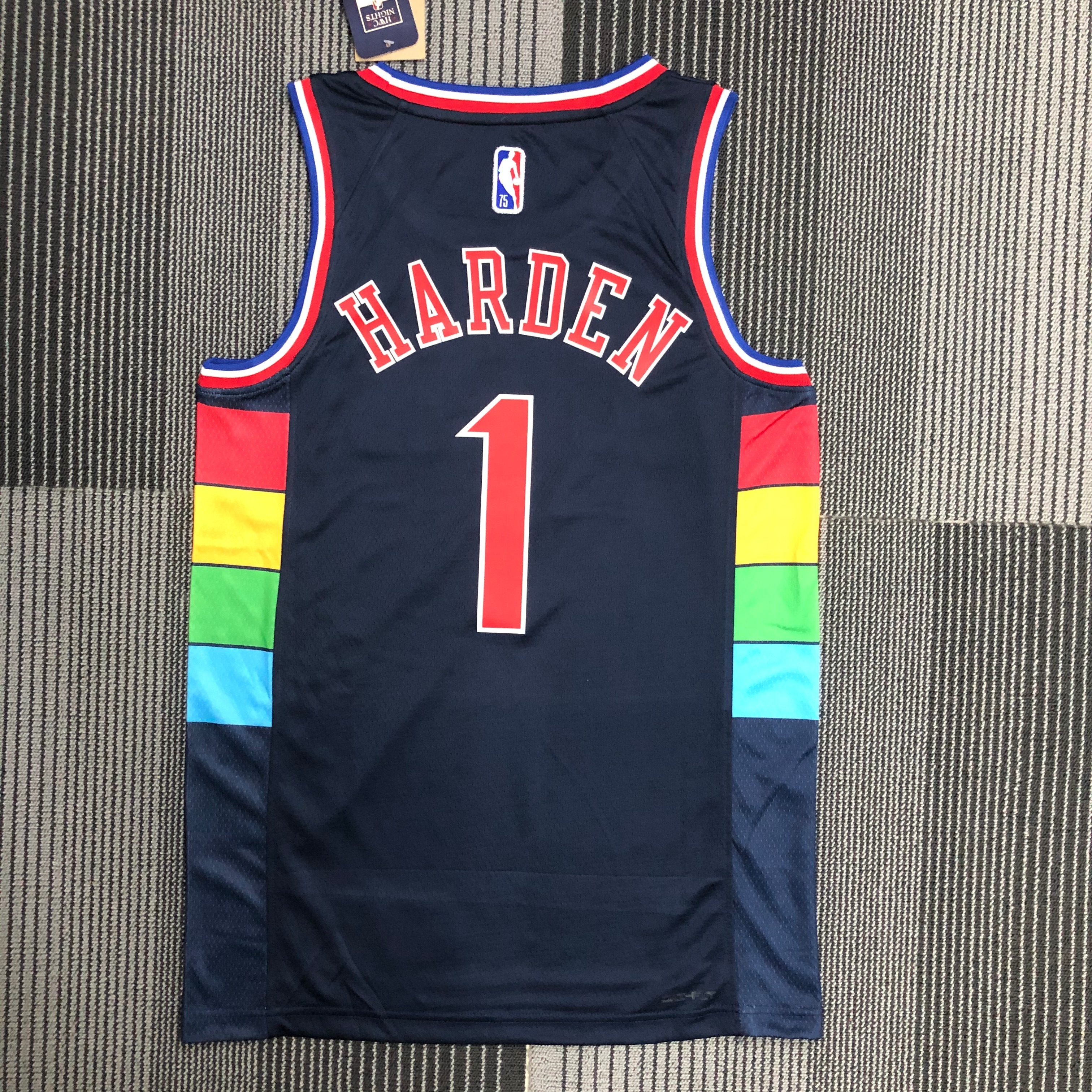 22 Season Philadelphia 76ers City Edition  #1 Harden