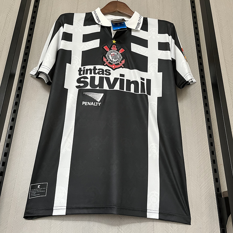 Retrô 1995-96 Corinthians S-XXL