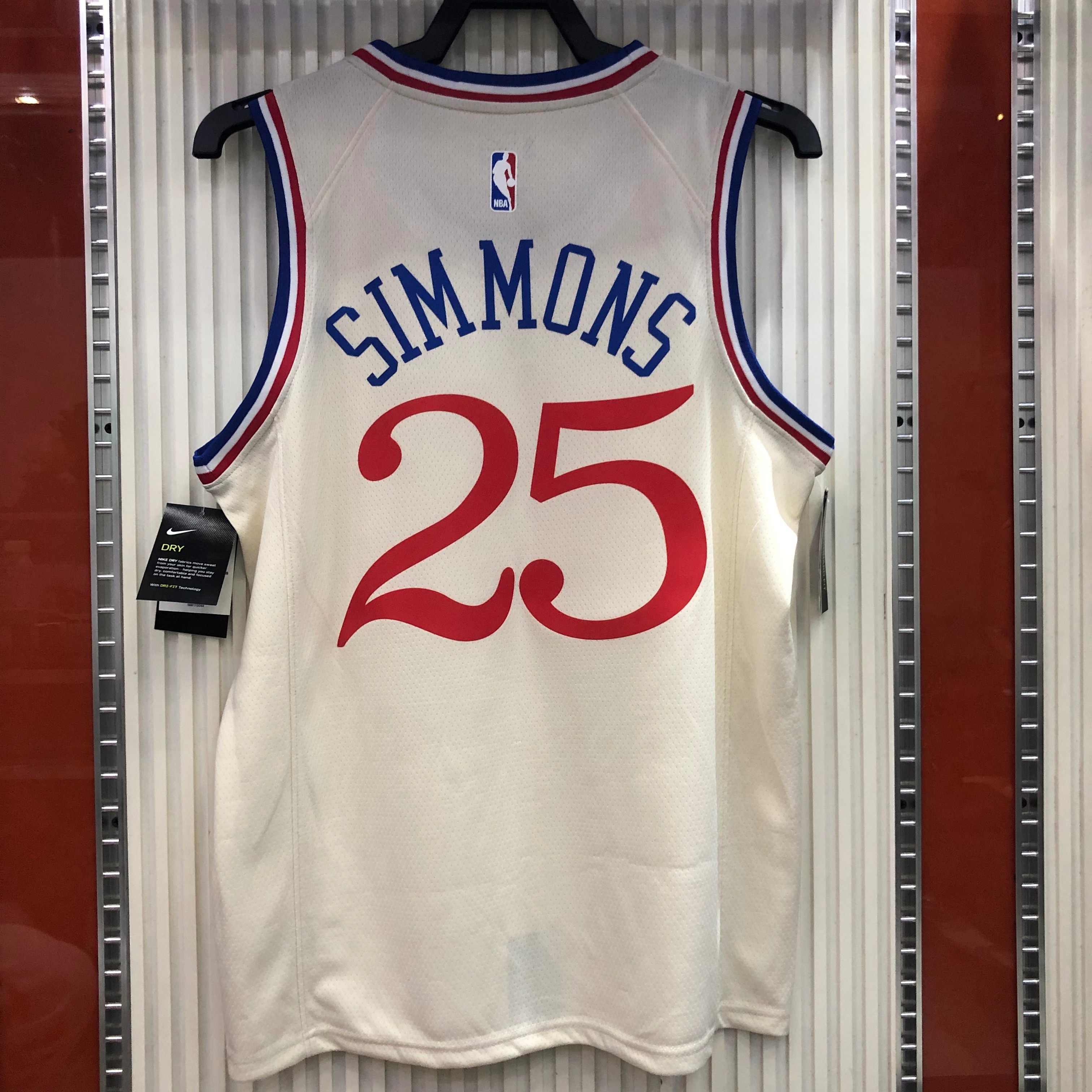 20 Season Philadelphia 76ers White  #25