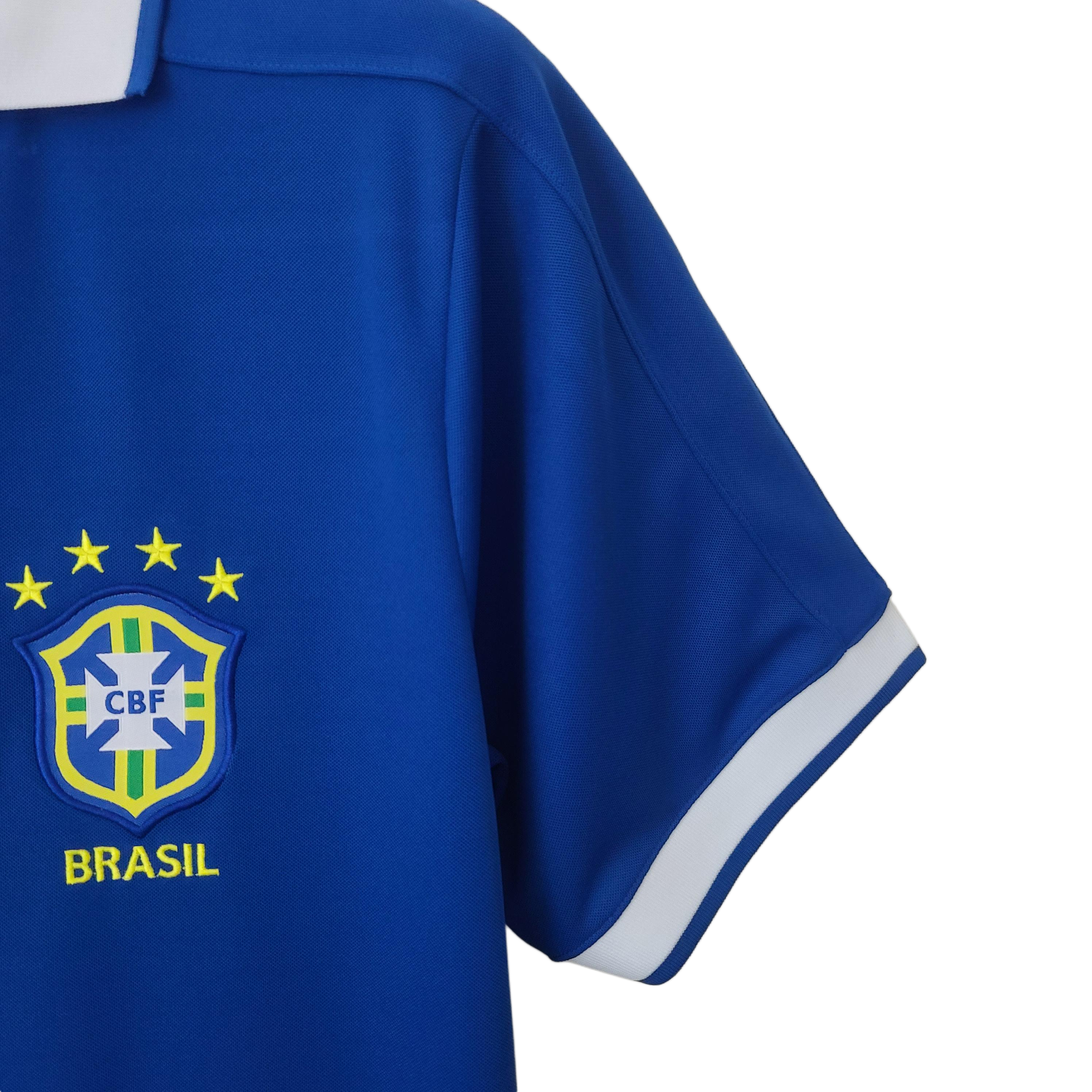 Retro  Brazil 1997 Away Blue
