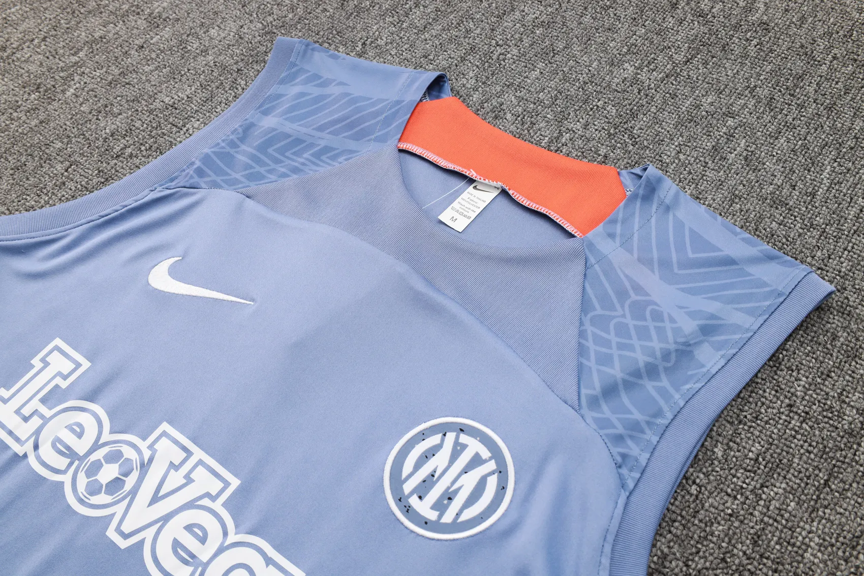 2425 vest Inter Milan light grey / blue Training Suit-