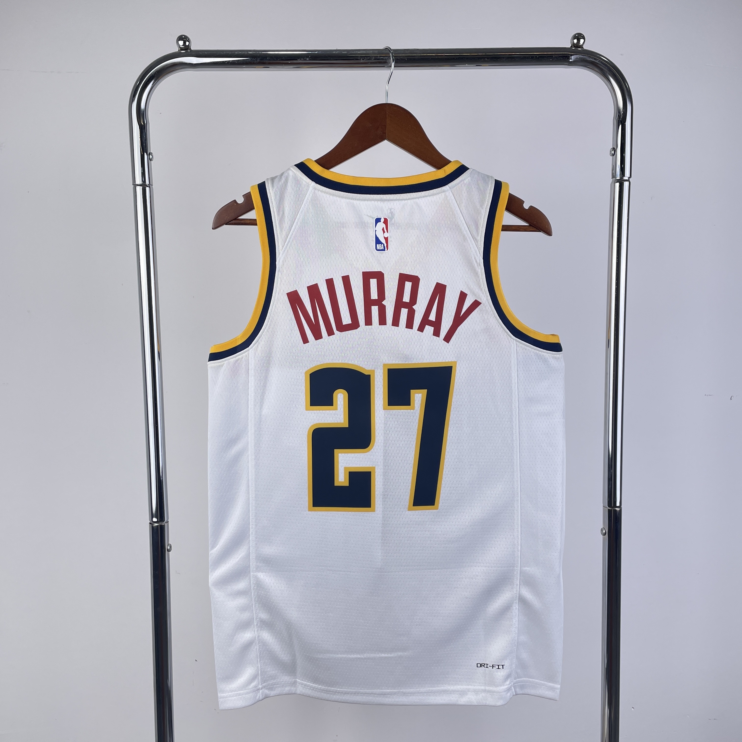 23 Season Denver Nuggets White  No.27 Murray