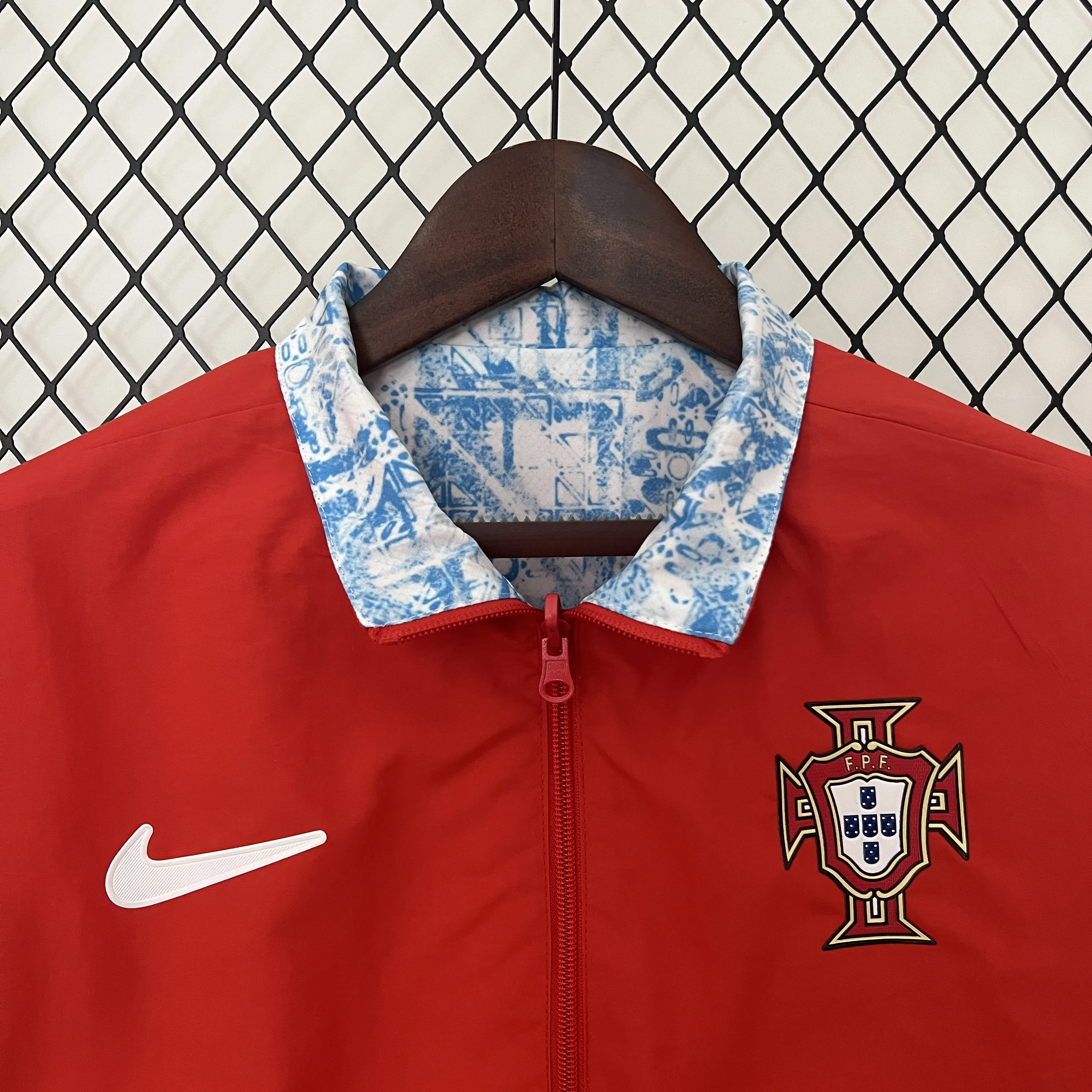 Portugal 2024 Trench Windbreaker Reversible