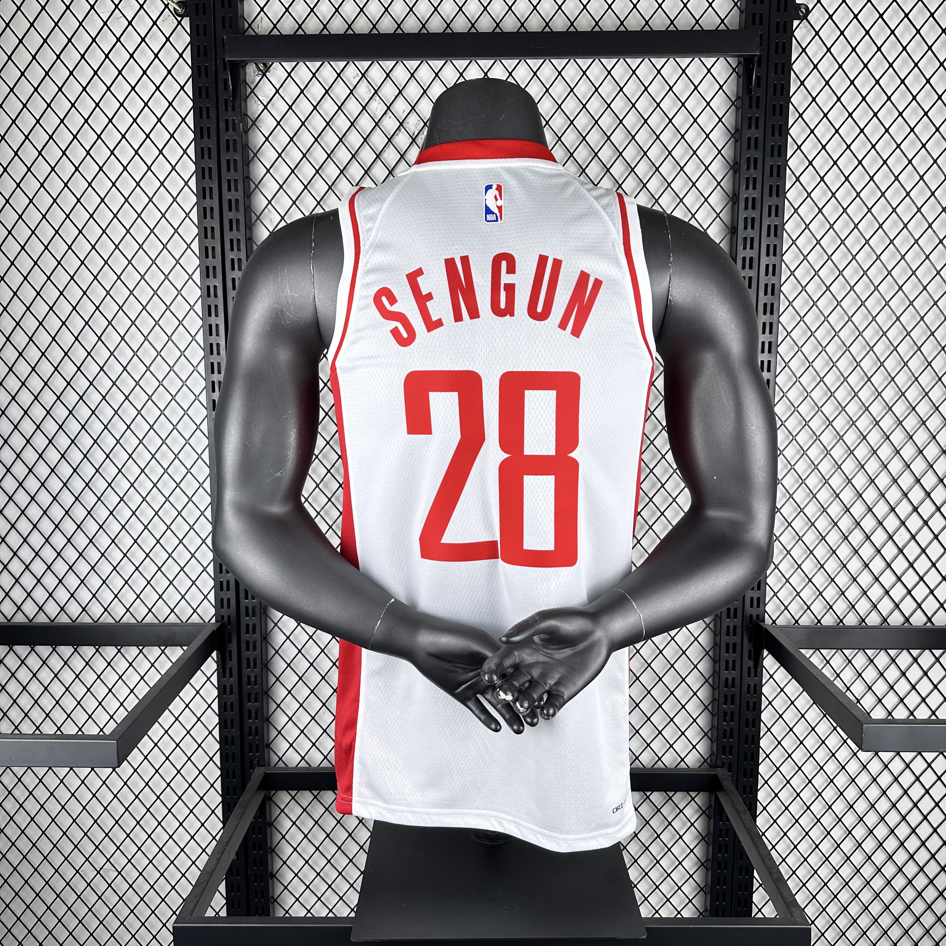 23 Season Rockets Home White #28 SENGUN