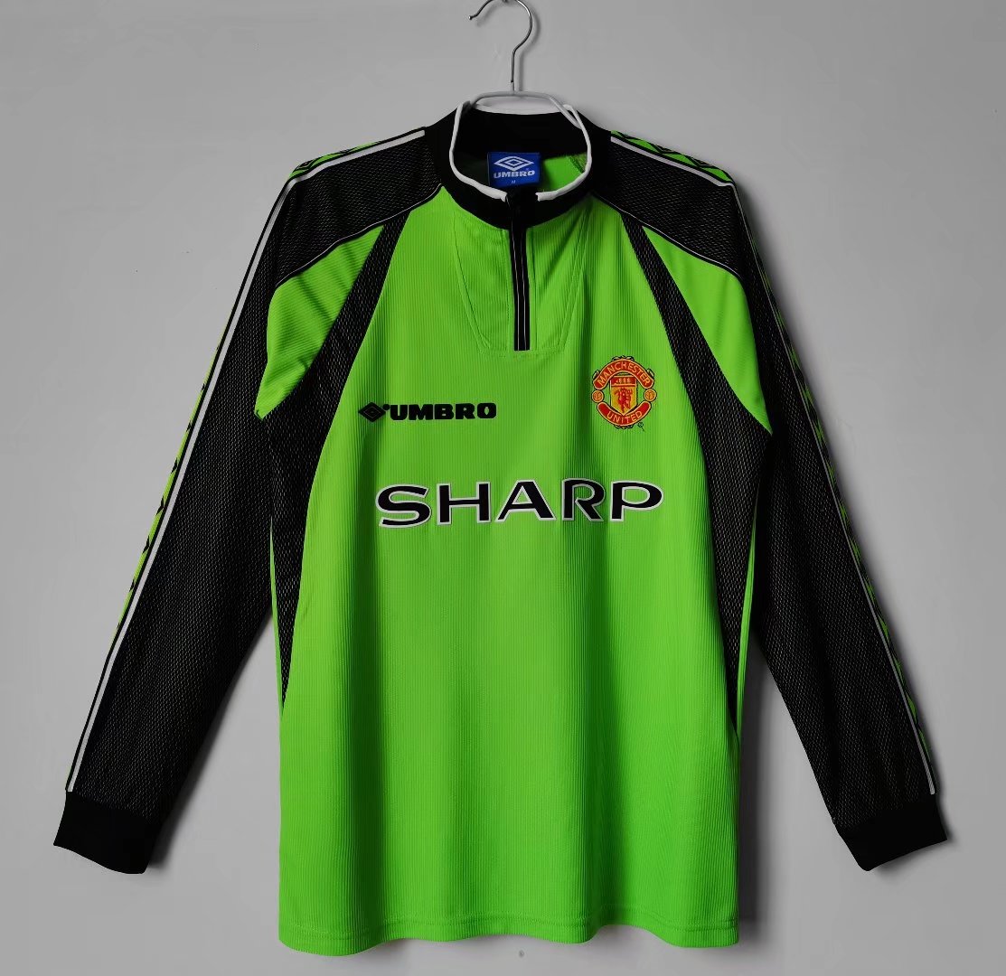 Retro Manchester United 98/99 Goalkeeper Long Sleeves