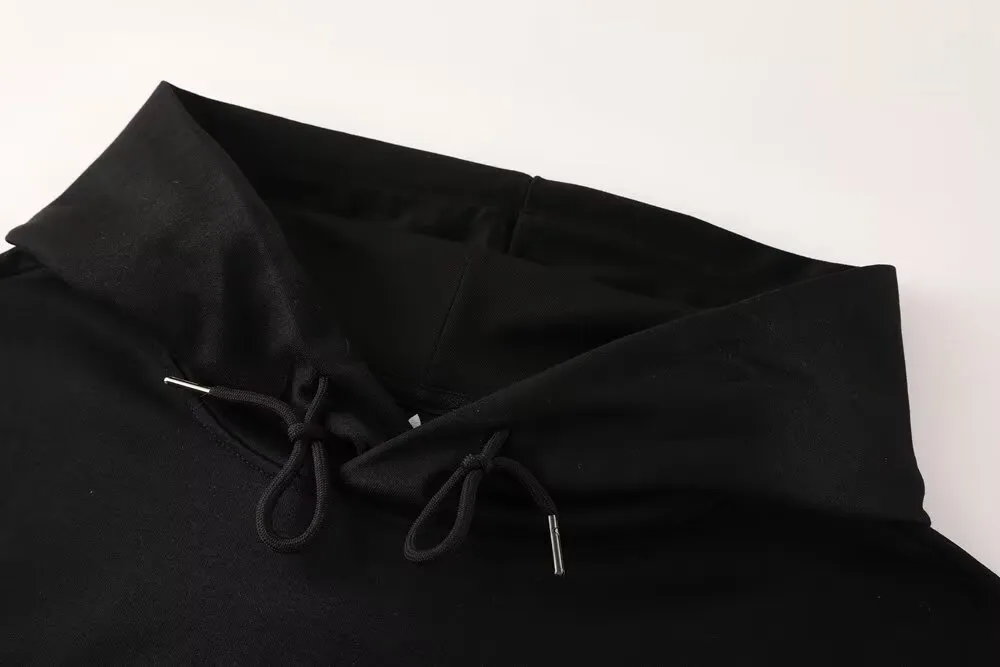 Juventus Hoodie Black Suit