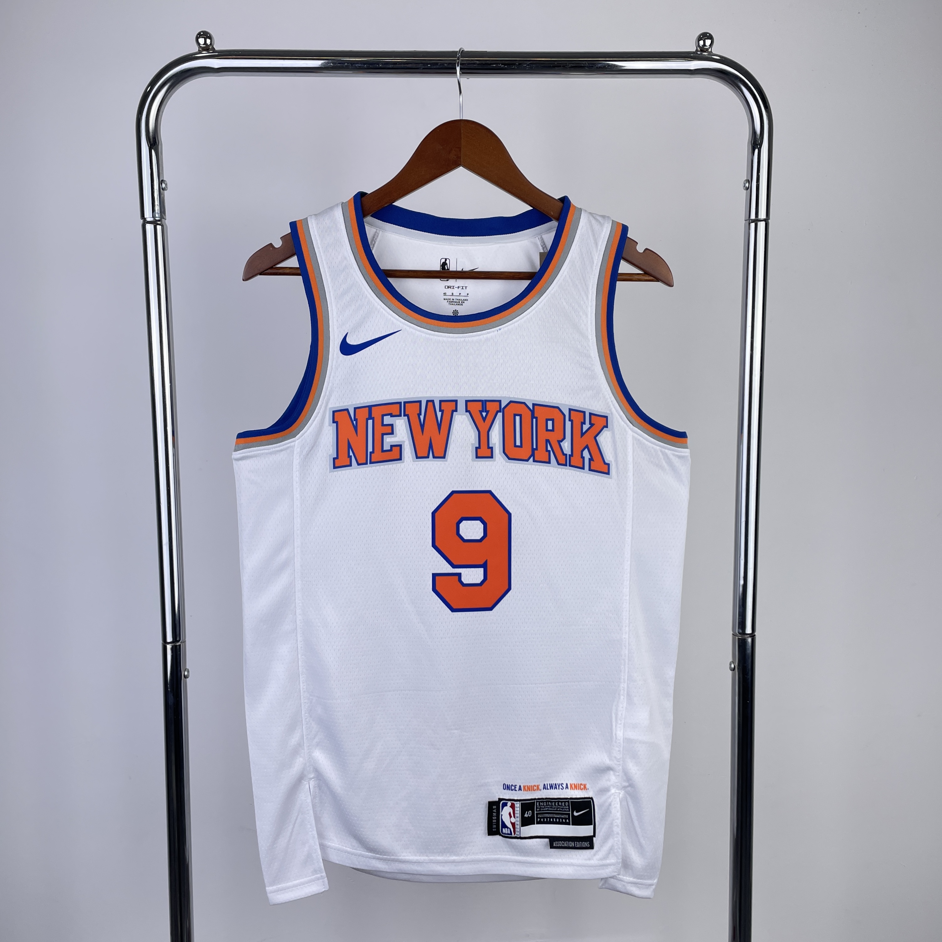 23 season Knicks White  No.9 S-XXL