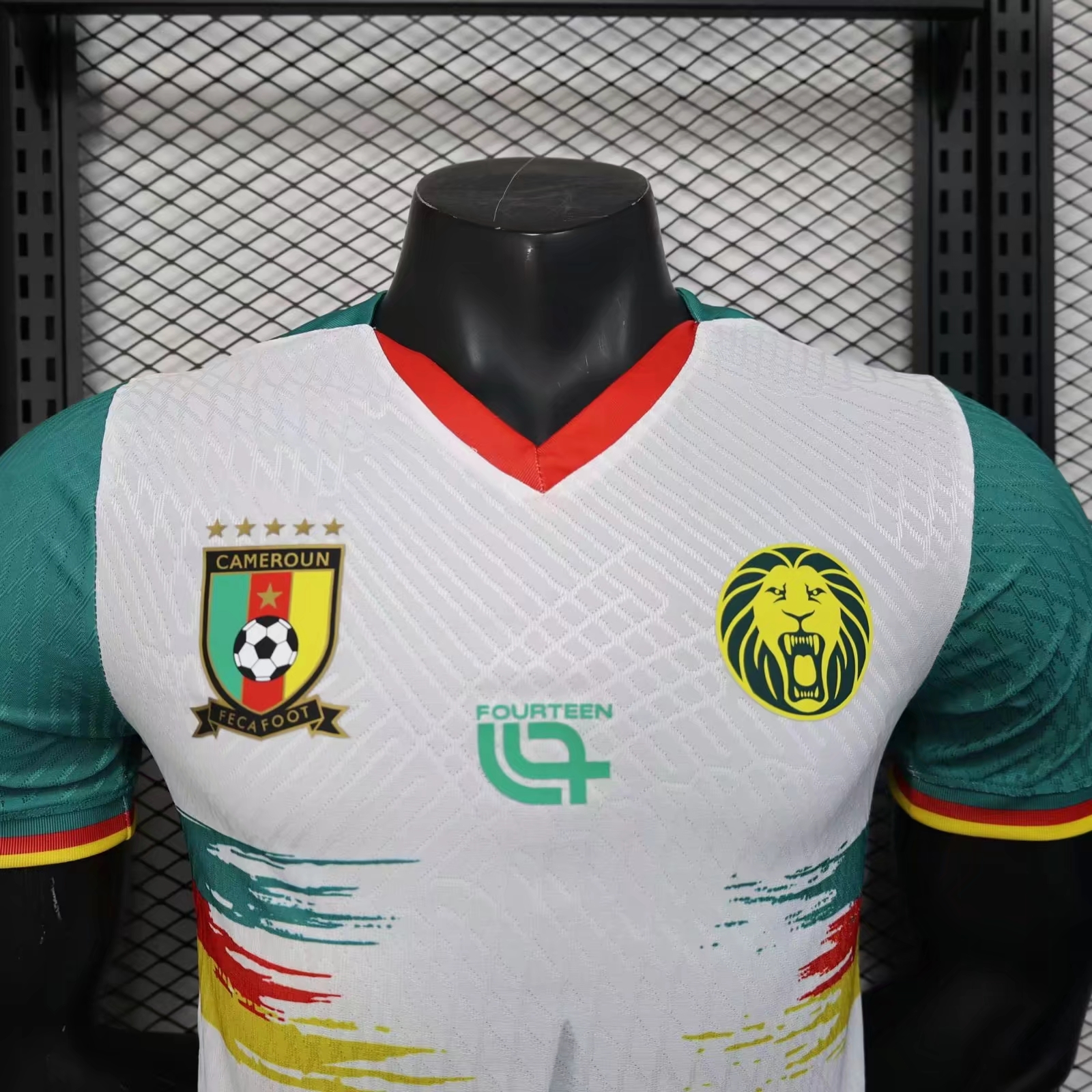 Player Version Cameroon 25/26 White  S-XXL