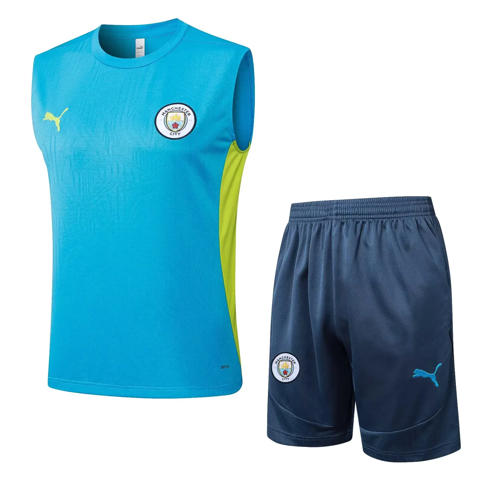 Manchester City Sleevesless Training Suit D1289