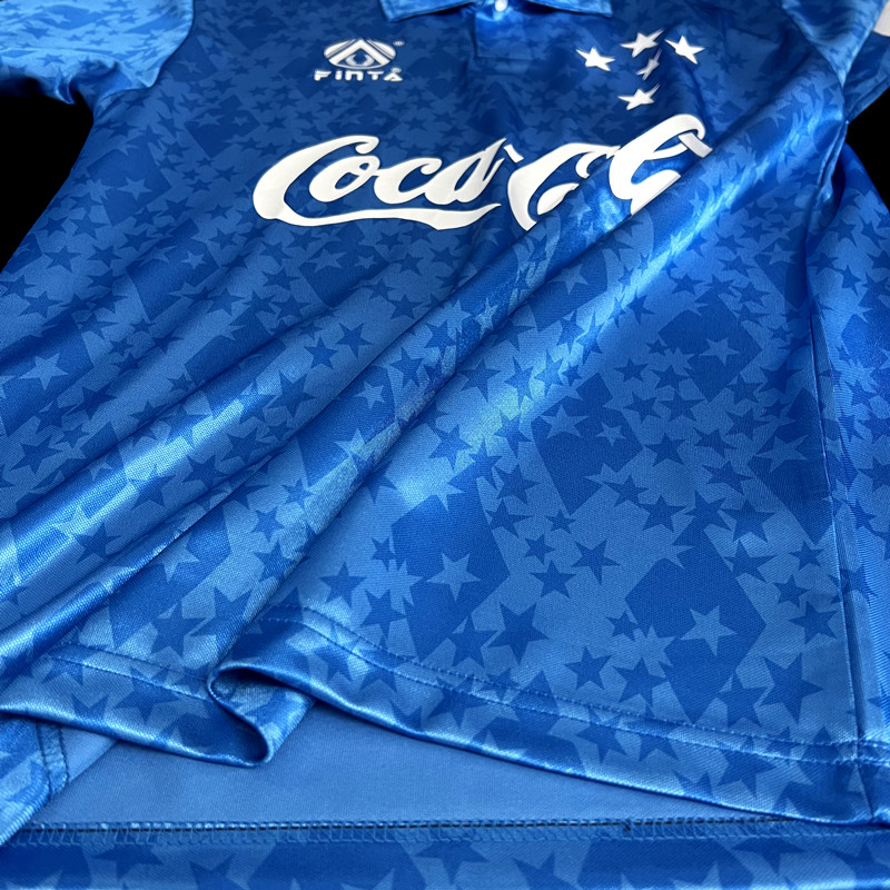 Retro  93/94 Cruzeiro Home - Blue