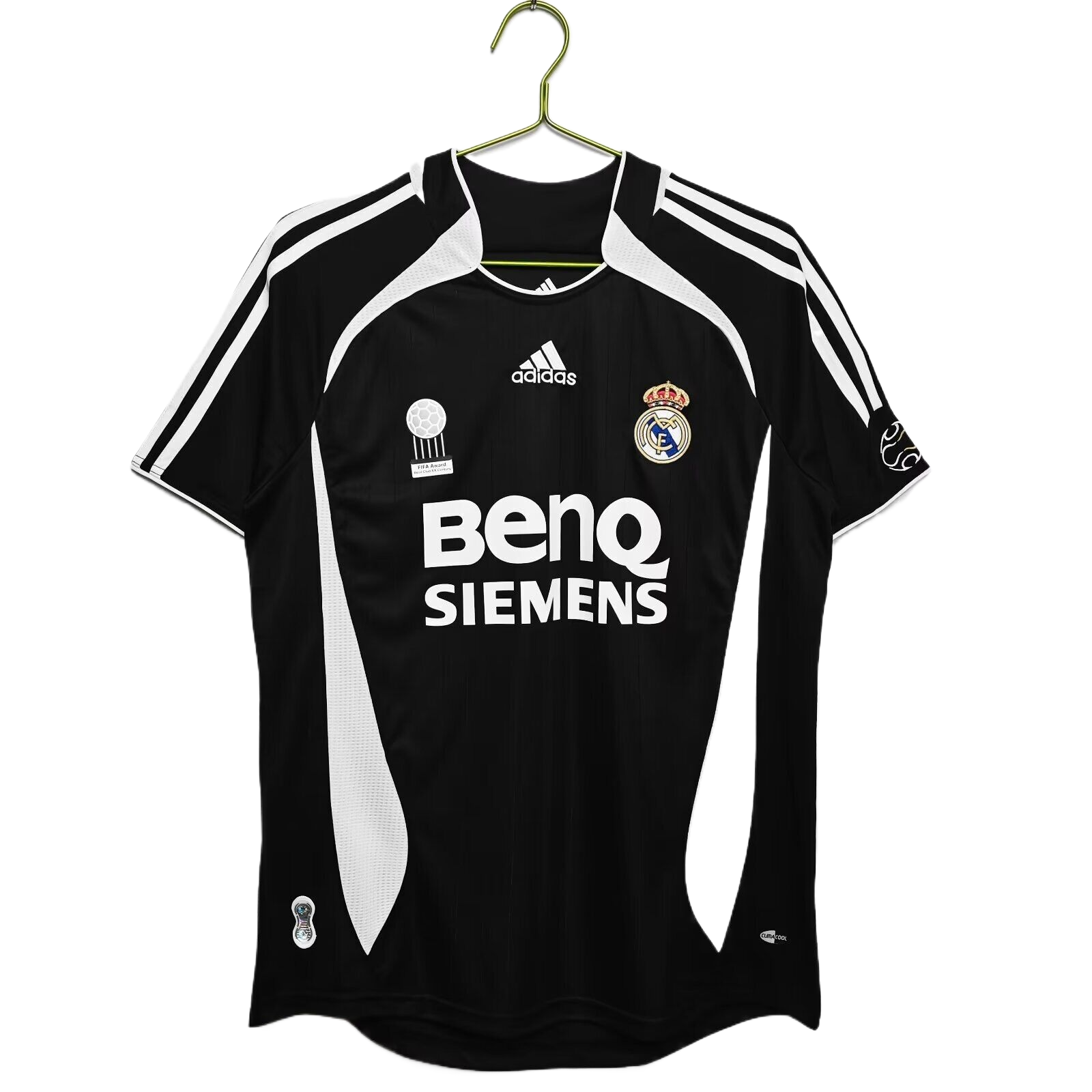 Retro  Real Mαdrid 06/07 Away Black