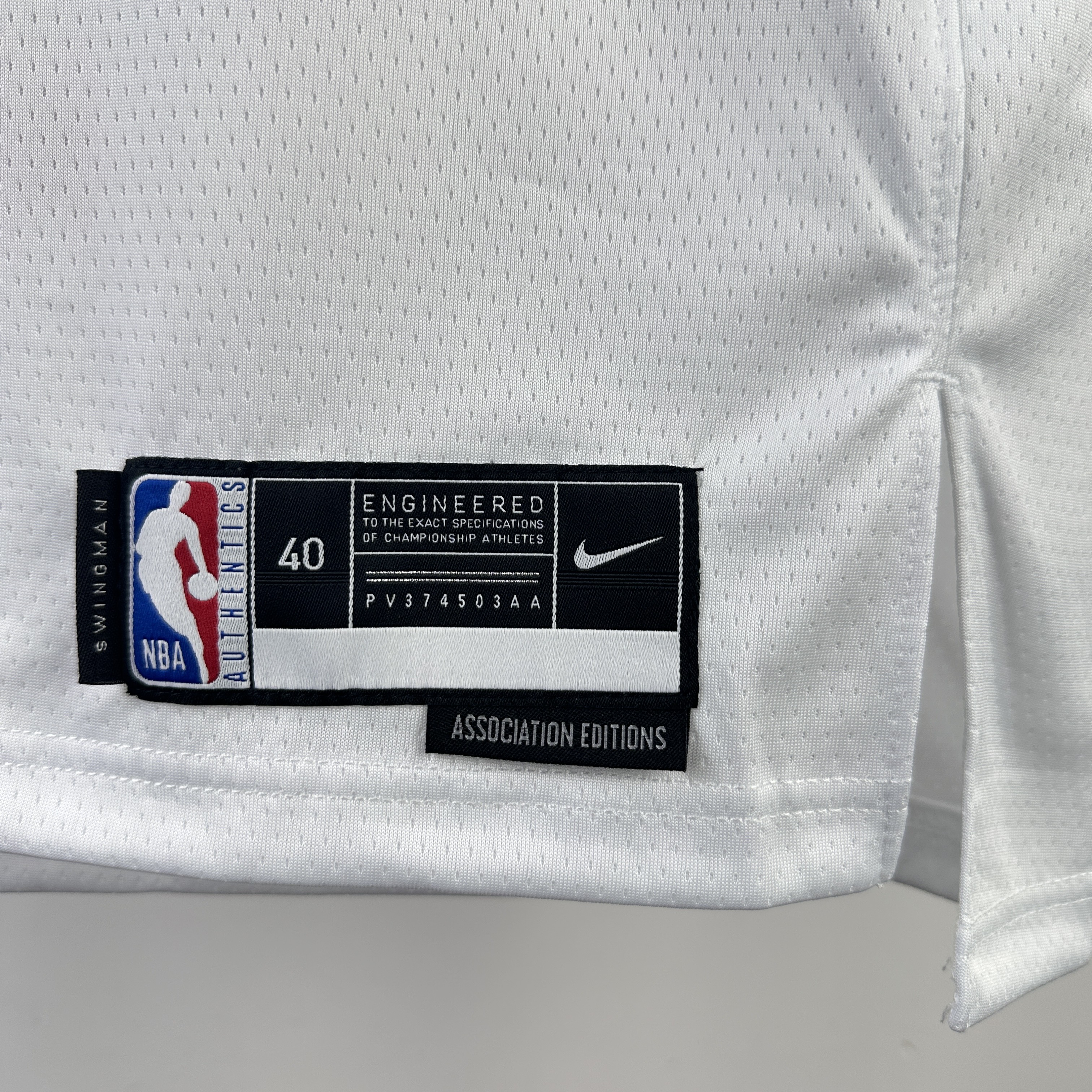 23 Season Indiana Pacers Home  White No.43 Siakam