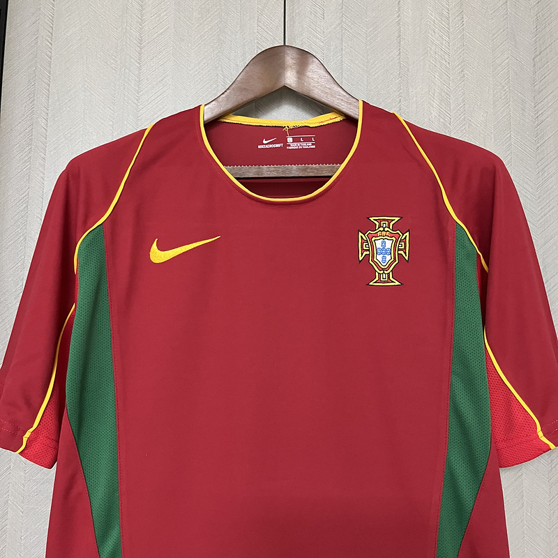 Retro 2002 Portugal Home S-XXL