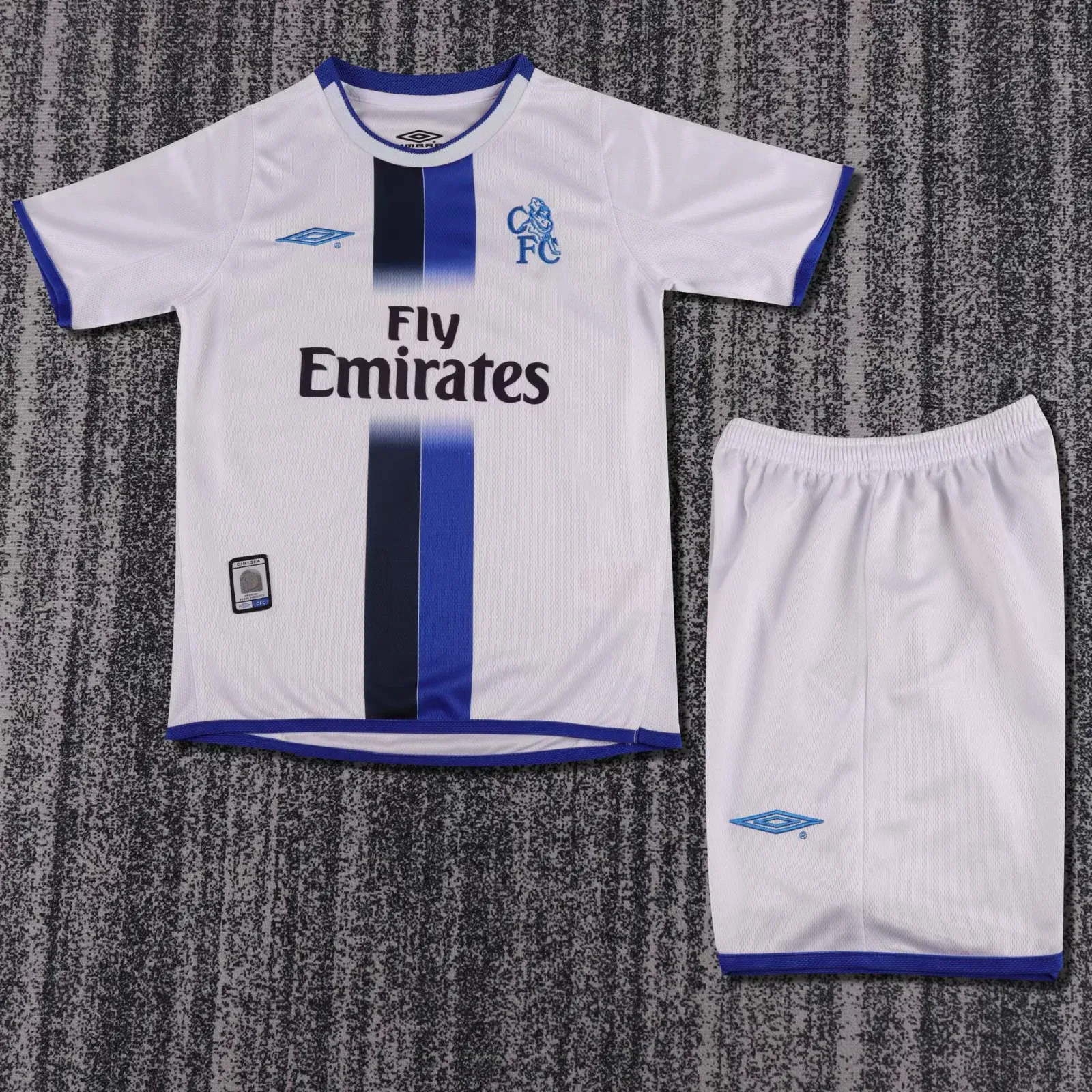 Kids Retro Kit Chelsea 2003 Away