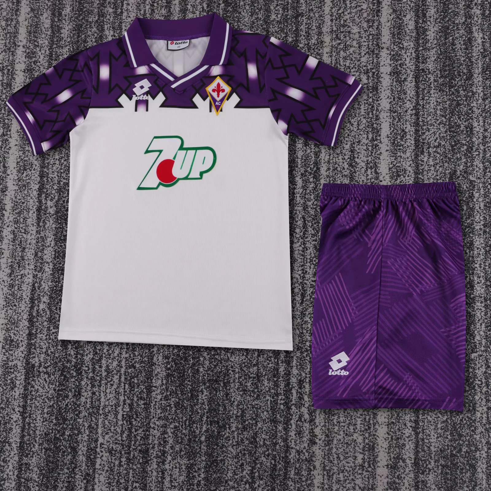 Kids Retro Kit Fiorentina 92-93 Away