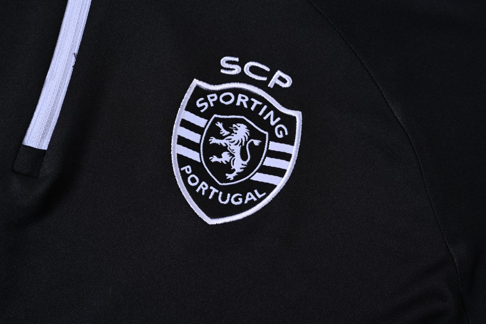 Sporting Lisbon half zipper Traininng Suit S-XXL