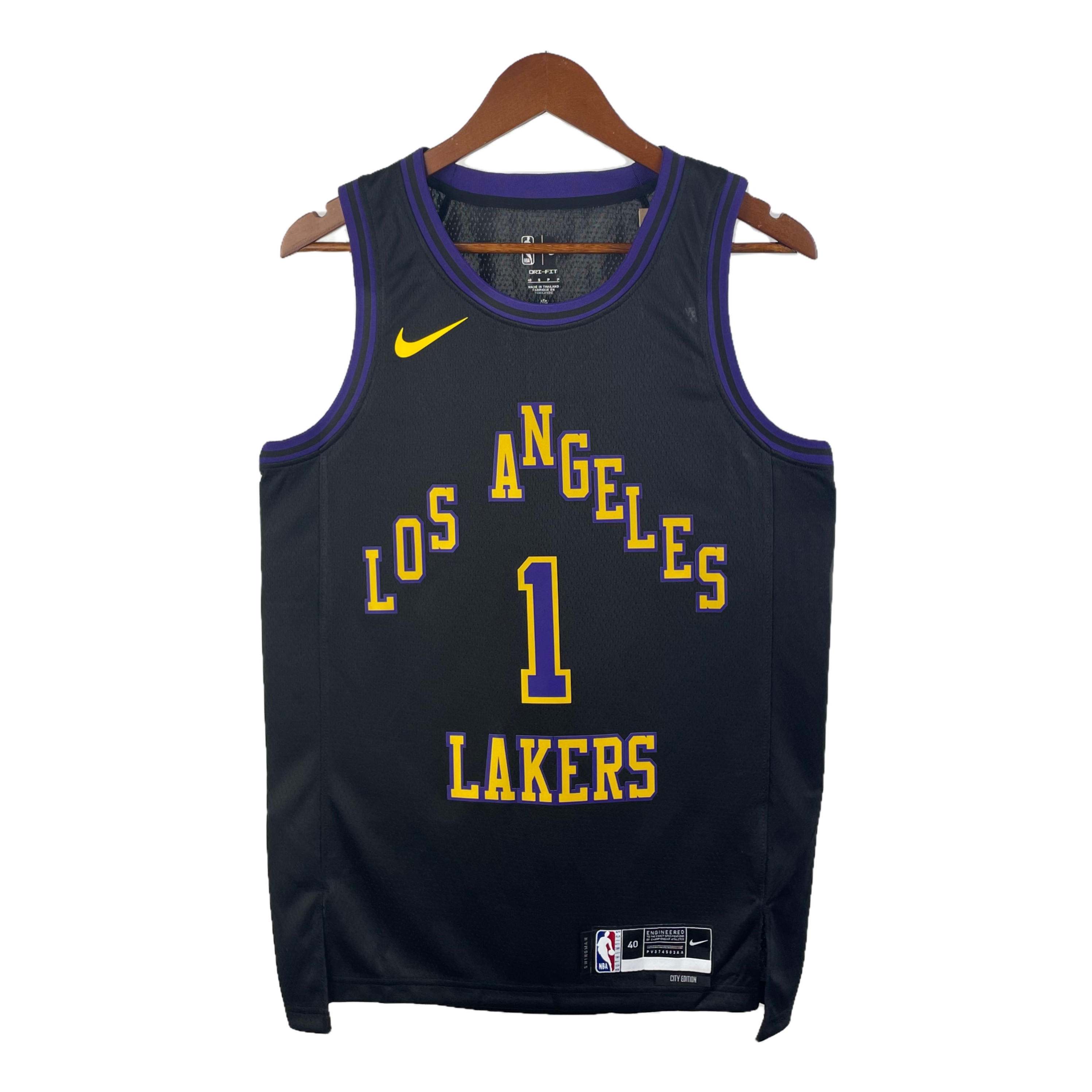 24 Season Lakers City Edition No.1 RUSSELL
