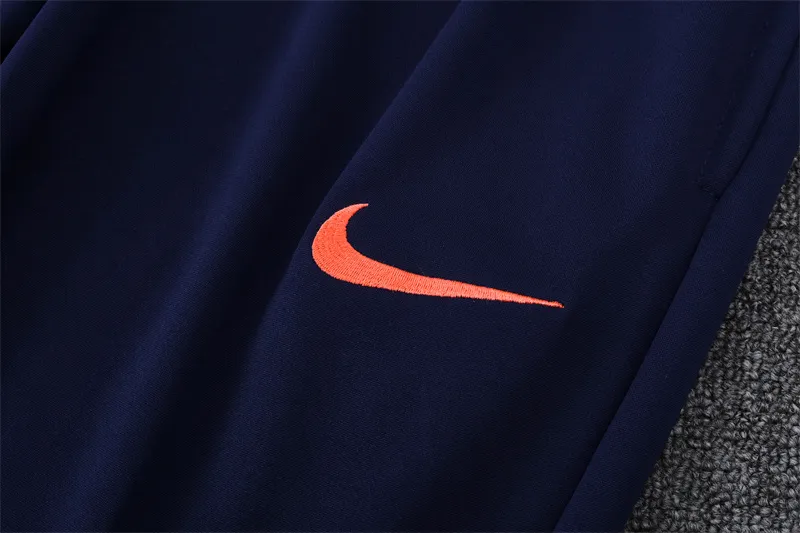 Adult/ Kids 2425 Barcelona half zipper Training suit 0C2A1203