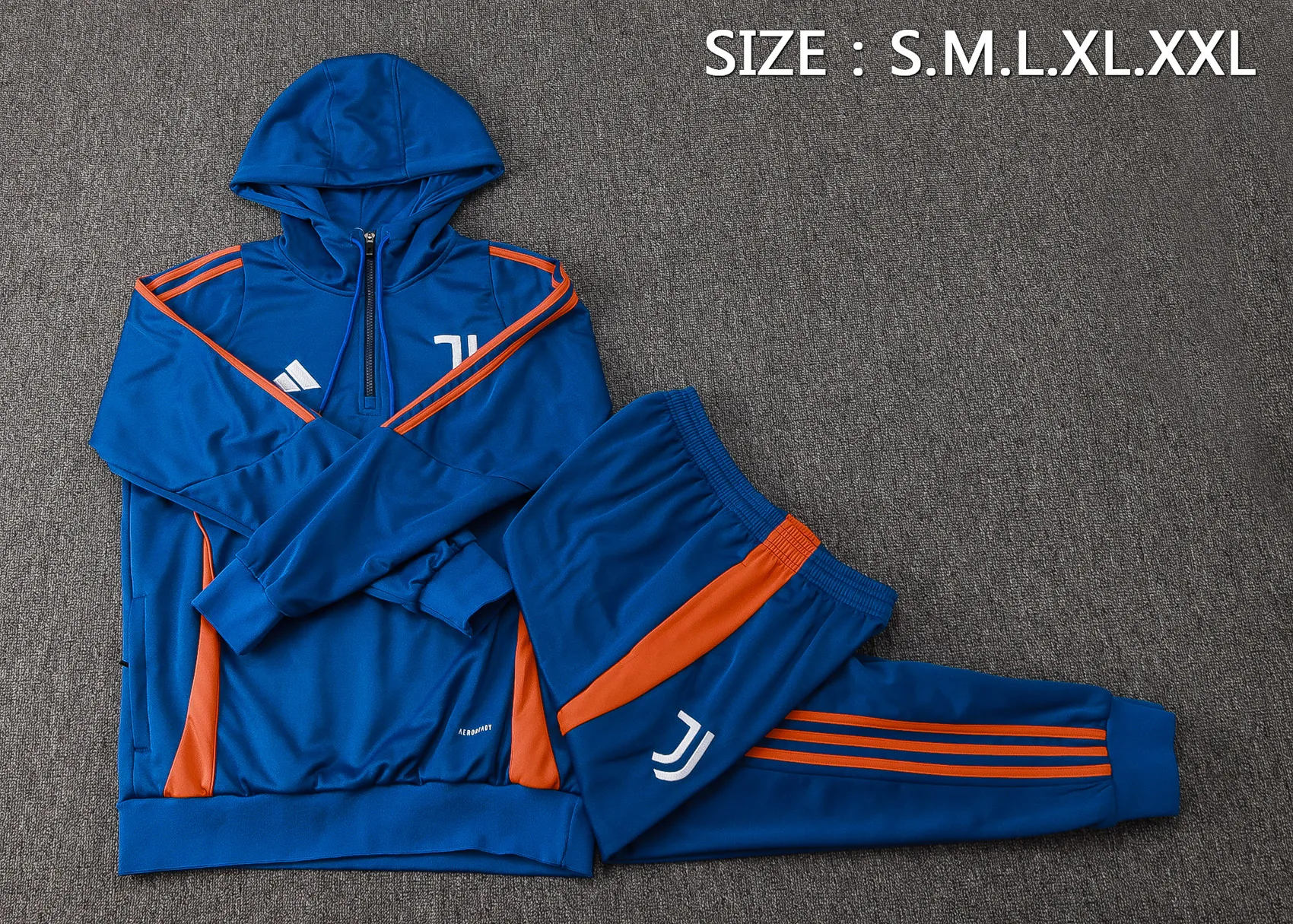 Adult/ Kids 2425 juventus half zipper hoodie Training suit F316