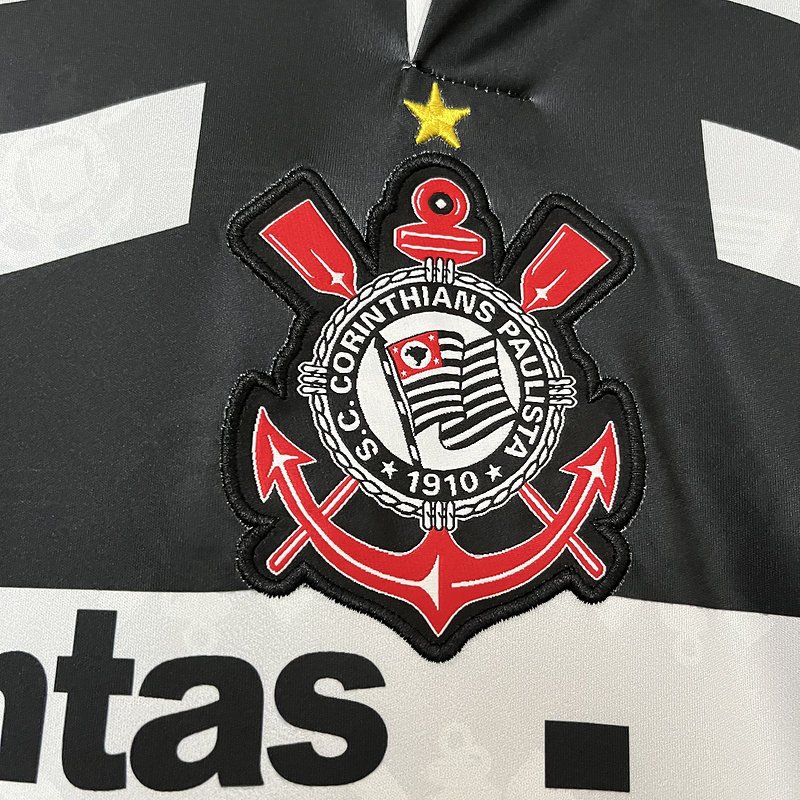 Retrô 1995-96 Corinthians S-XXL