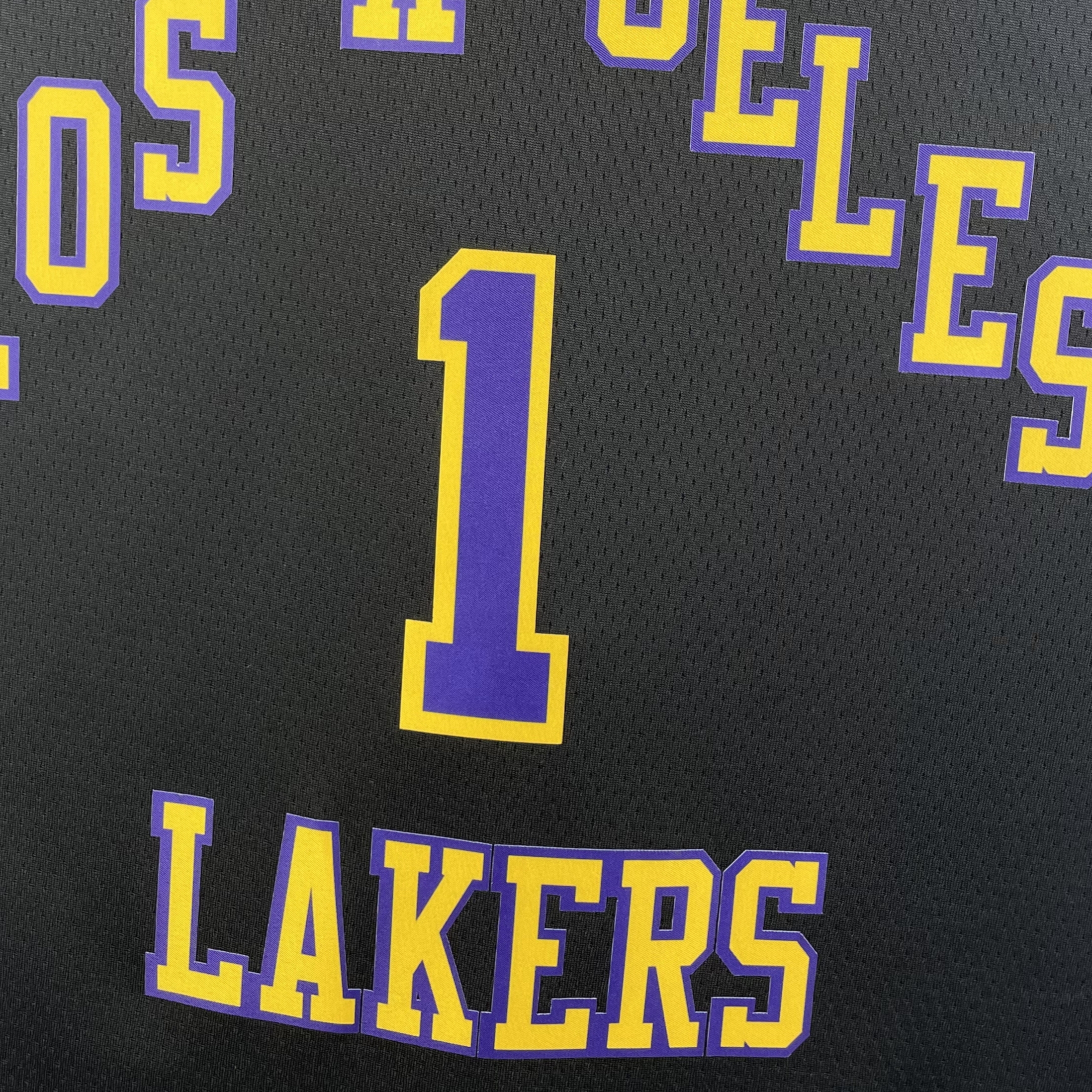 24 Season Lakers City Edition No.1 RUSSELL