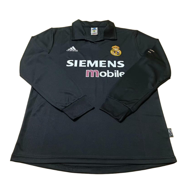 Retro Real Mαdrid 02/03 Away Long Sleeves