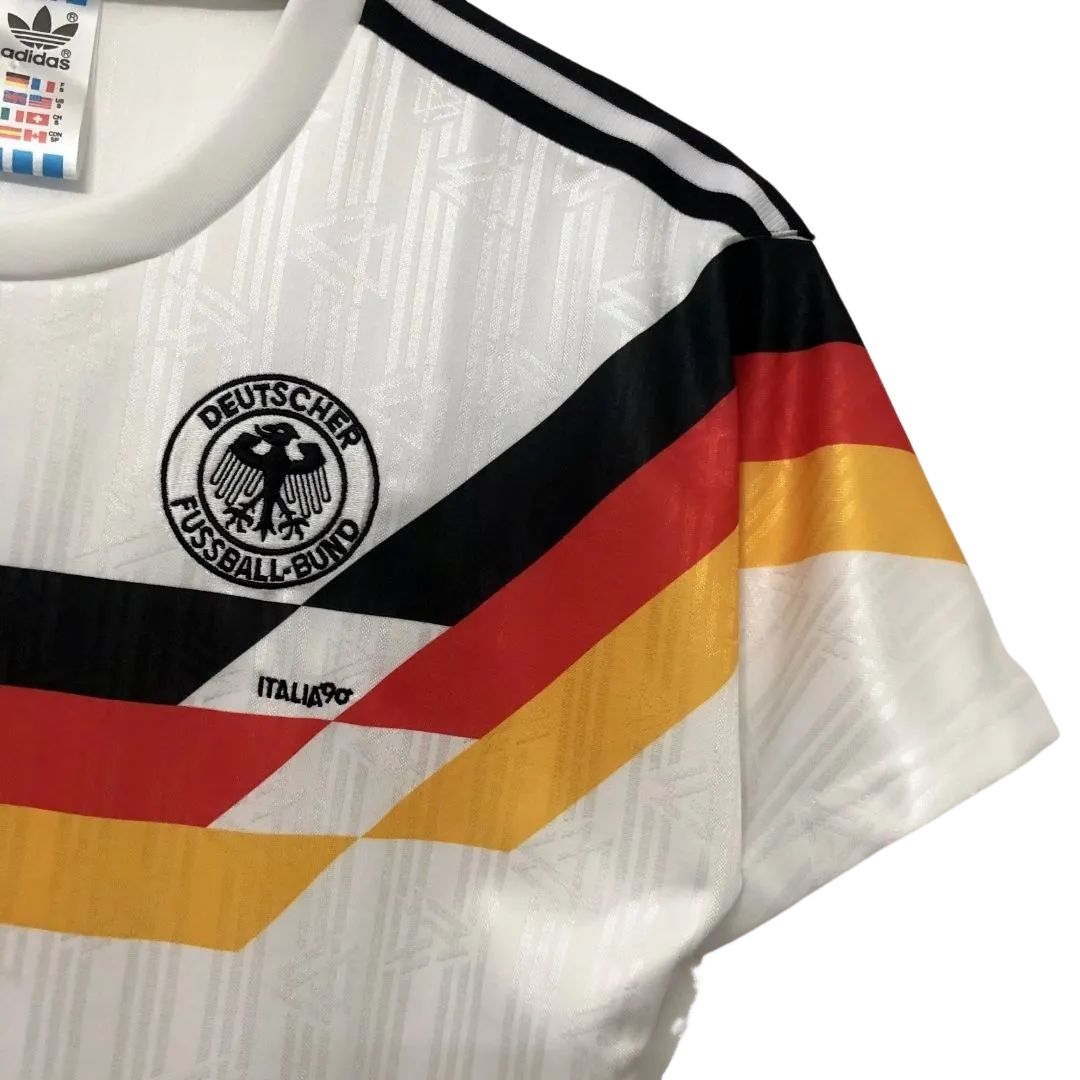 Retro  Germany 1990 Home White