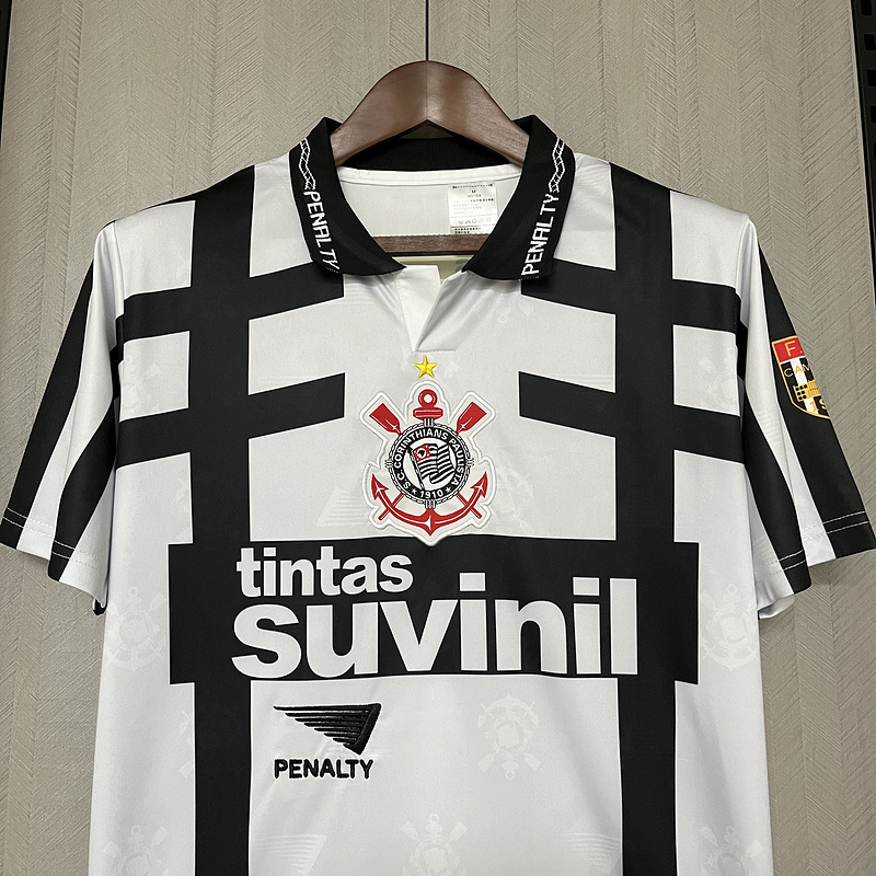 Retro 1996 Corinthians Kit White
