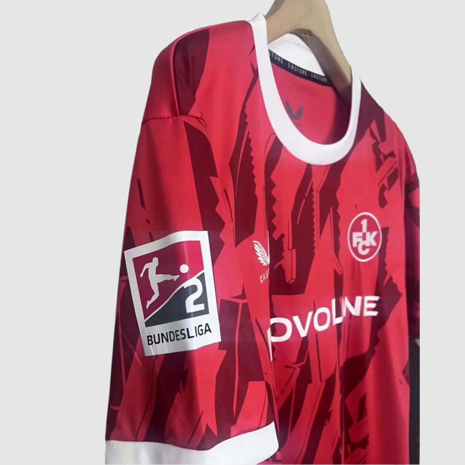 Kaiserslautern 25/26 Home With Patch S-4XL