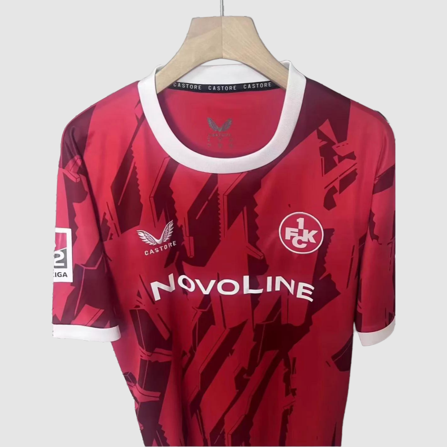 Kaiserslautern 25/26 Home With Patch S-4XL
