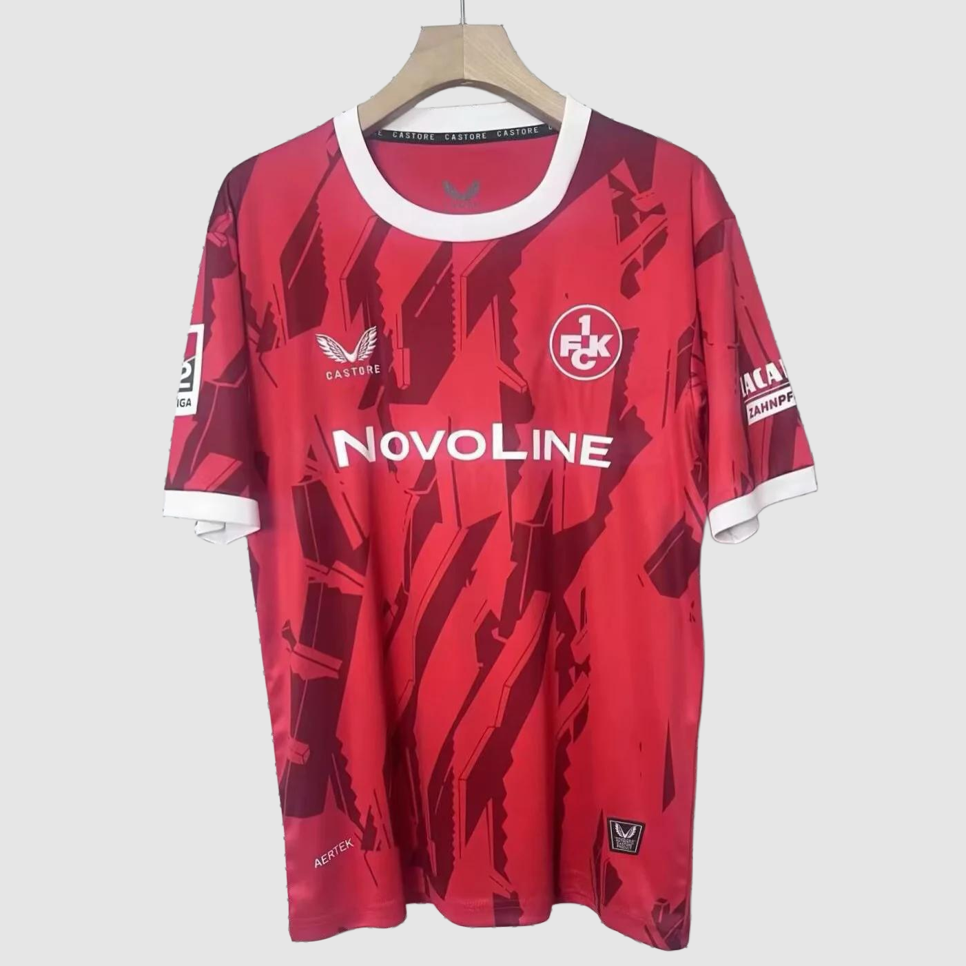 Kaiserslautern 25/26 Home With Patch S-4XL