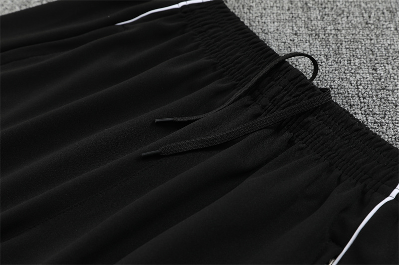 Adult/ Kids DFB Half Zipper Training Suit White 801