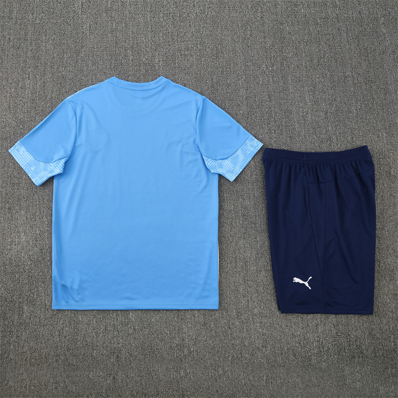 Short Sleeves Man City Training Suit