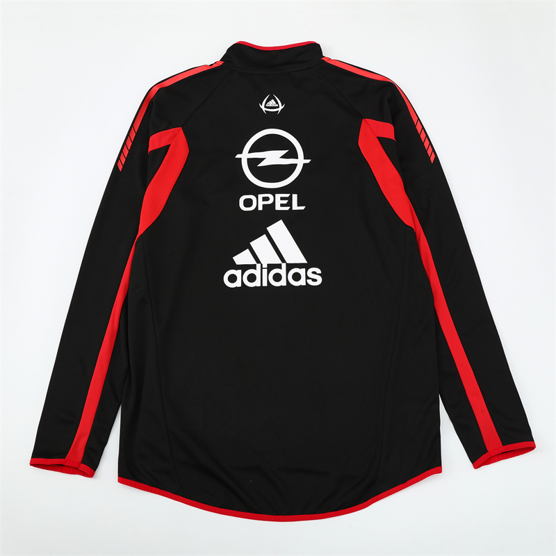 AC Milan 05/06 half zipper Training Black