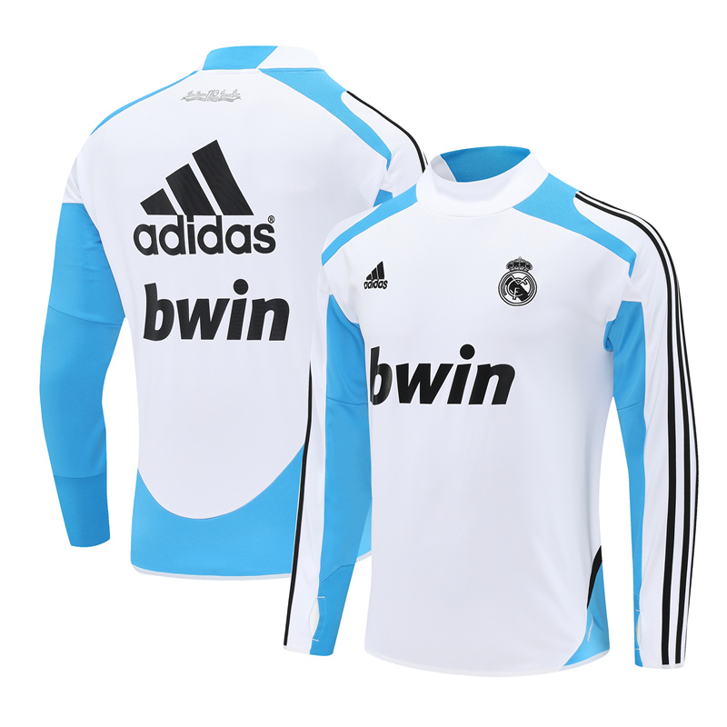 Real Madrid 12/13 half zipper Training White