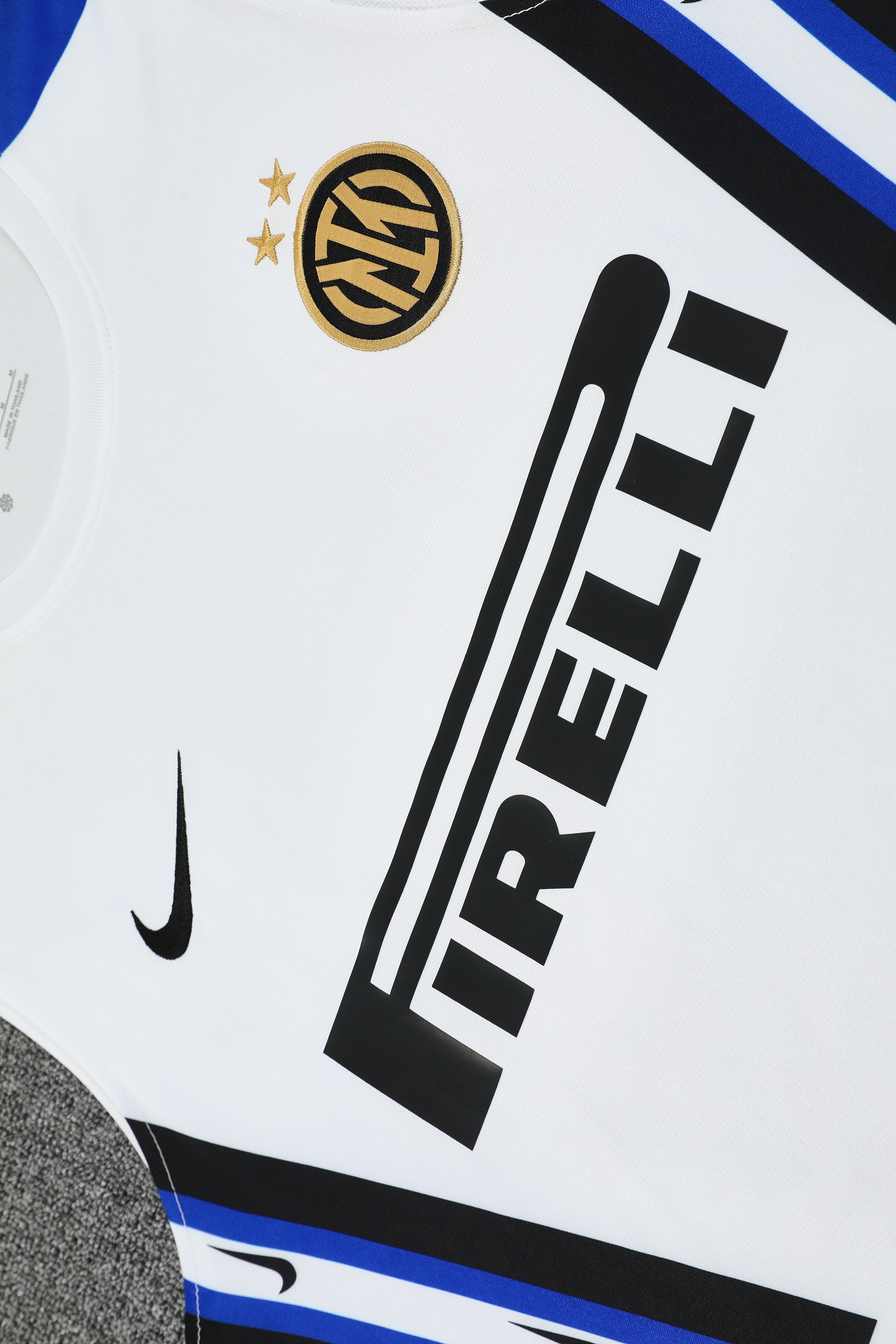 Sleeveless Inter Milan Training Suit White