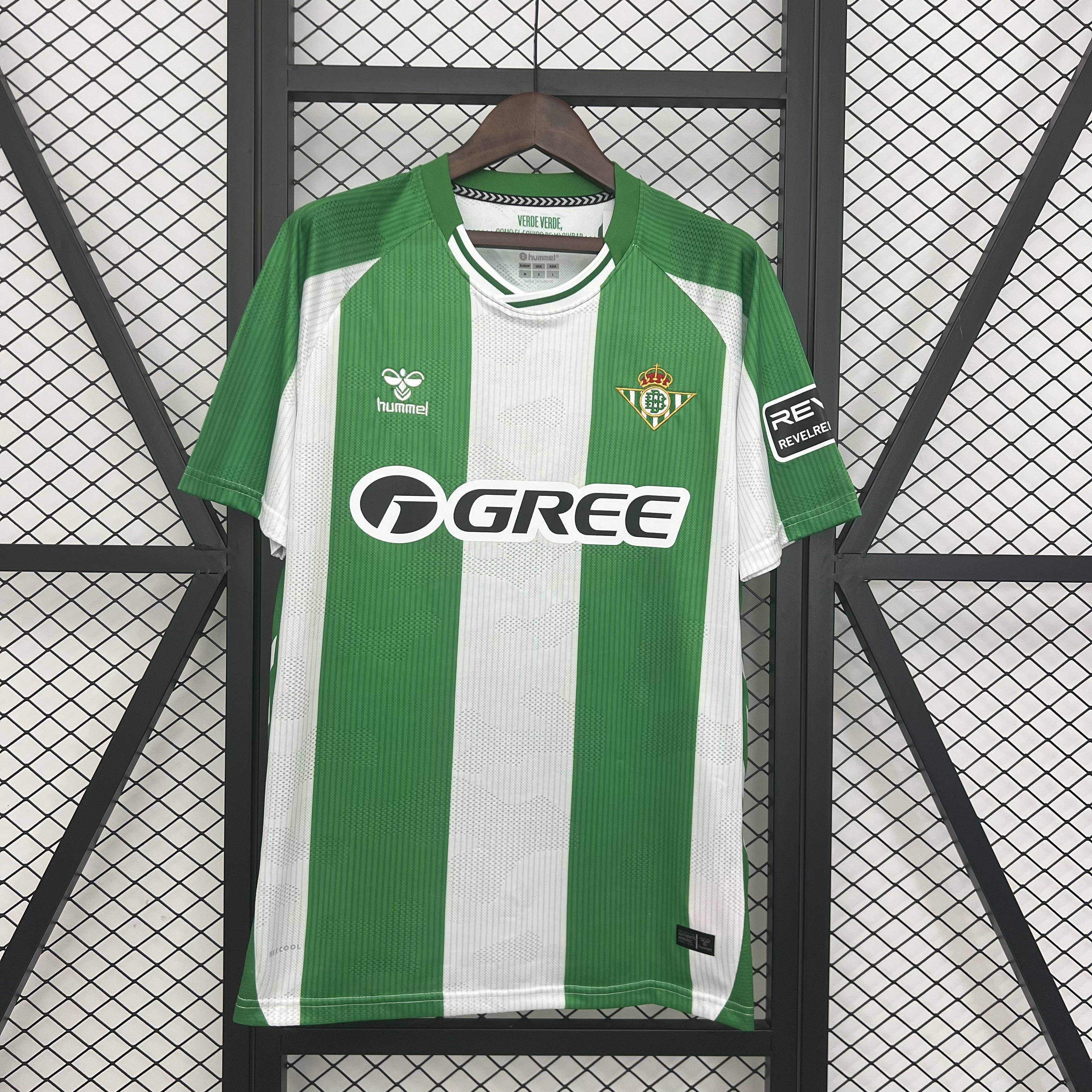 25/26 Betis Home With Laliga Patch S-4XL