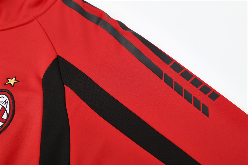 AC Milan 05/06 half zipper Training Red
