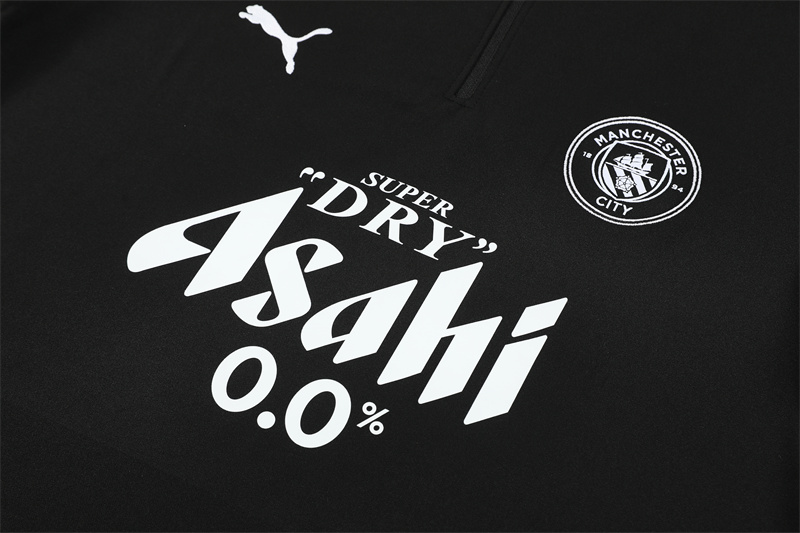 Man City 25/26 half zipper Training Suit Black 801