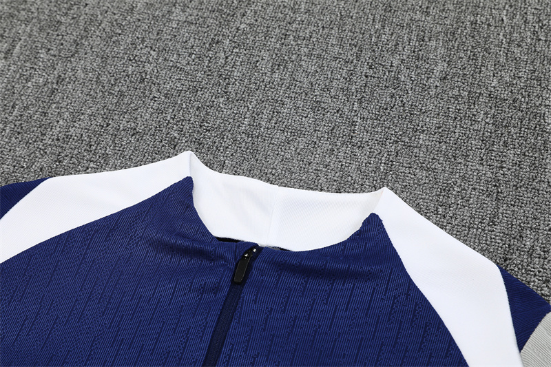 Tottenham Hotspur 25/26 half zipper Training Suit Blue 801