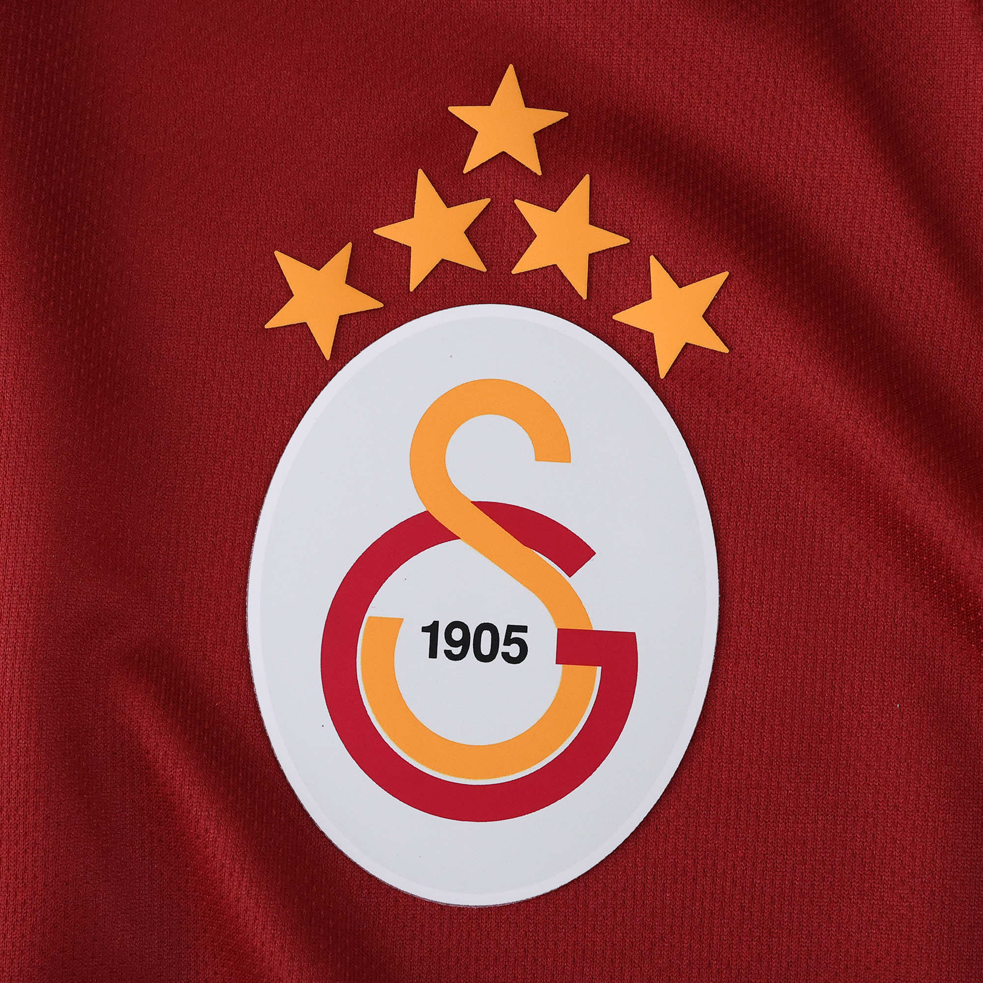 Galatasaray S.K. 25/26 Home 5 stars with sponsor S-4XL